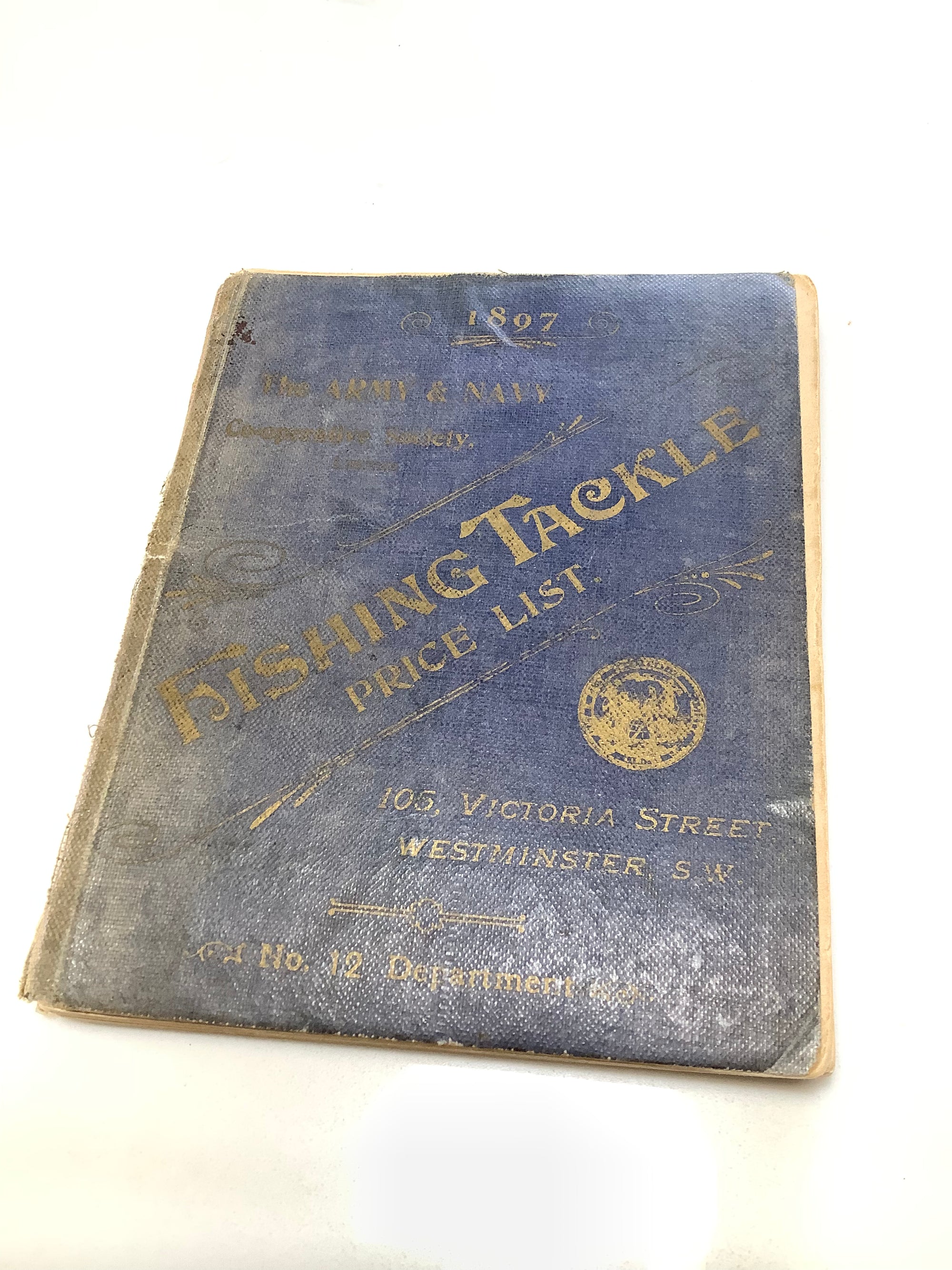 Extremely Rare 1897 A&N Fishing Tackle Catalogue