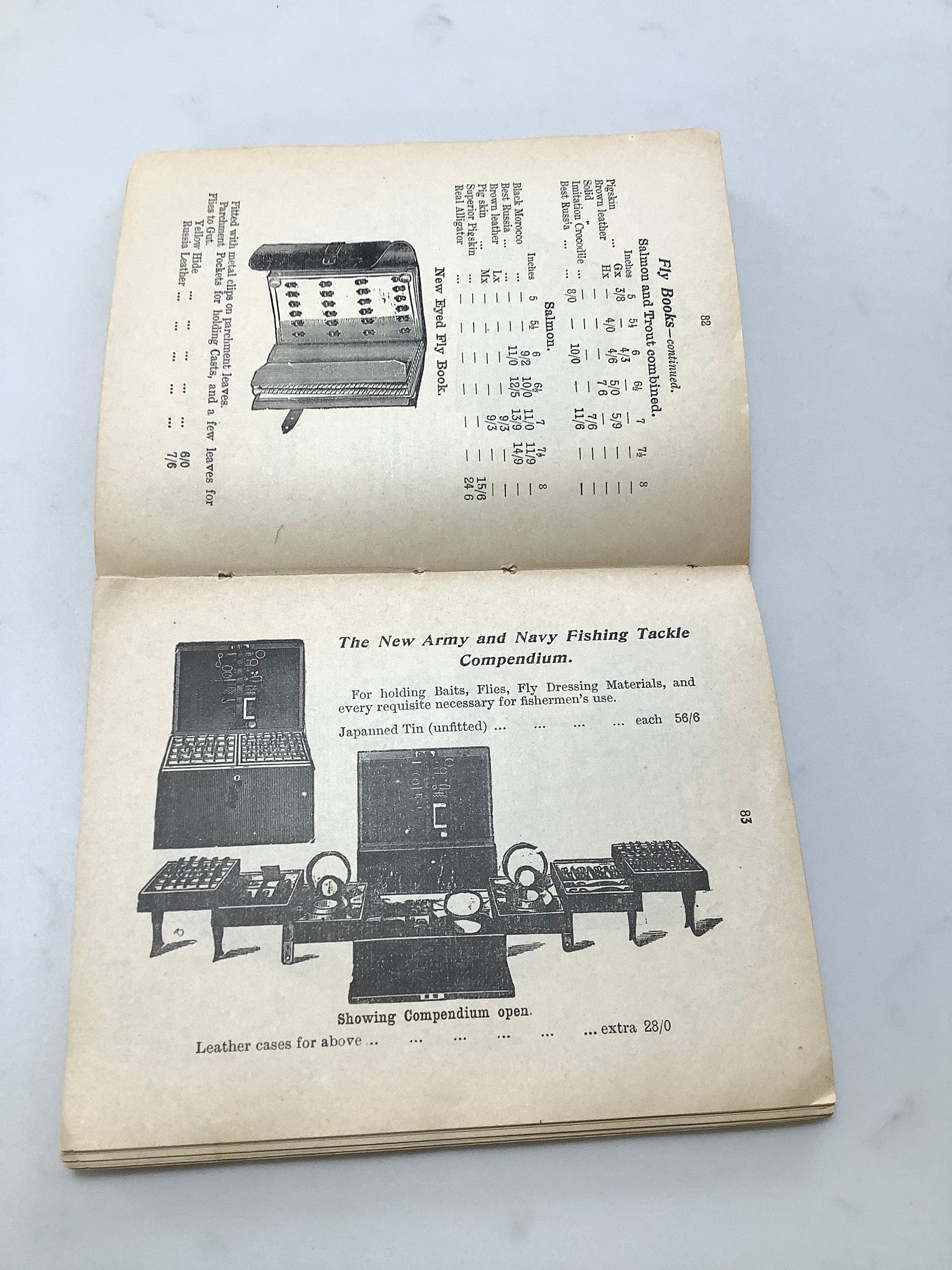 Extremely Rare 1897 A&N Fishing Tackle Catalogue