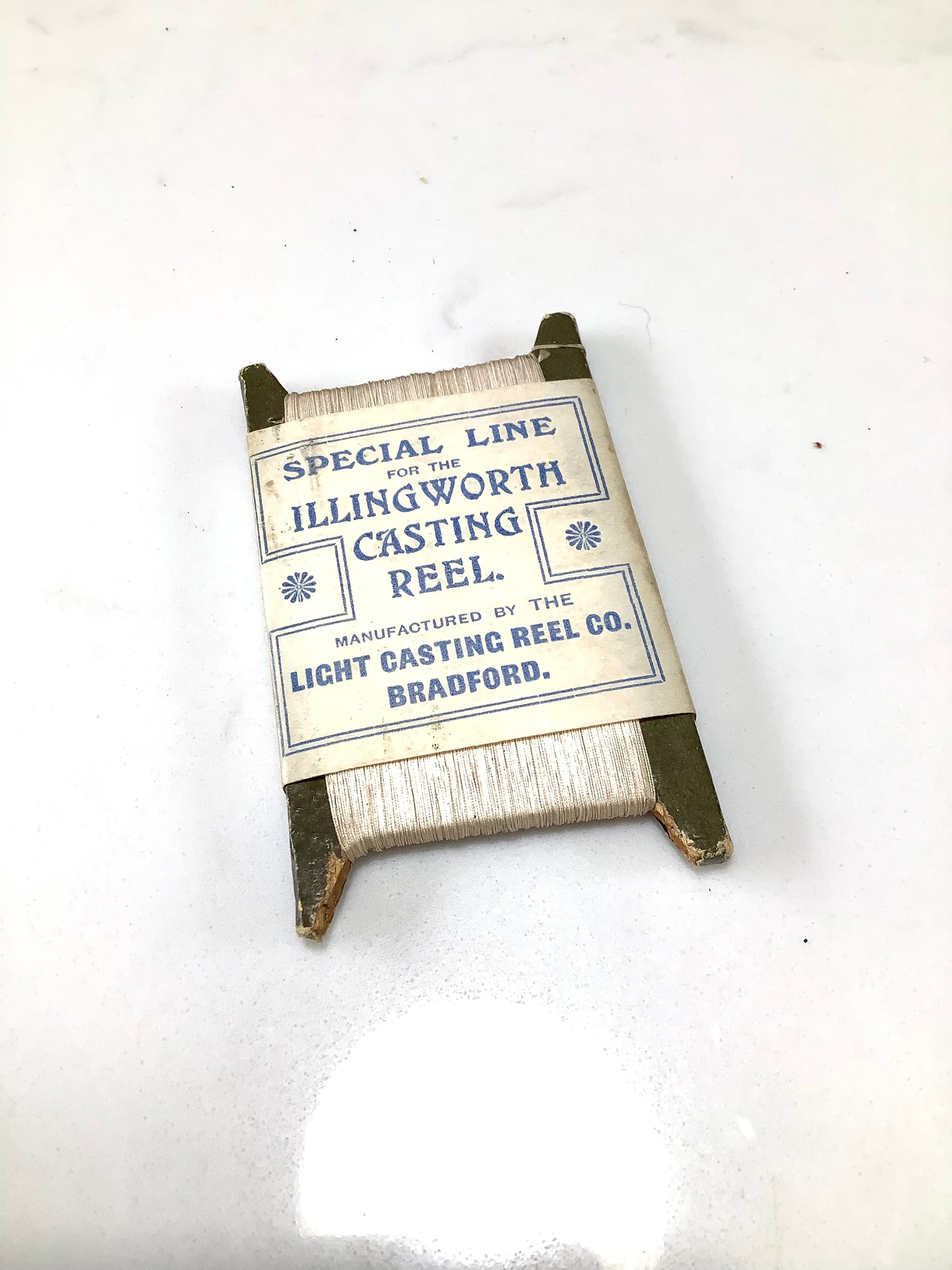 Antique unused ILLINGWORTH Special silk Casting Line