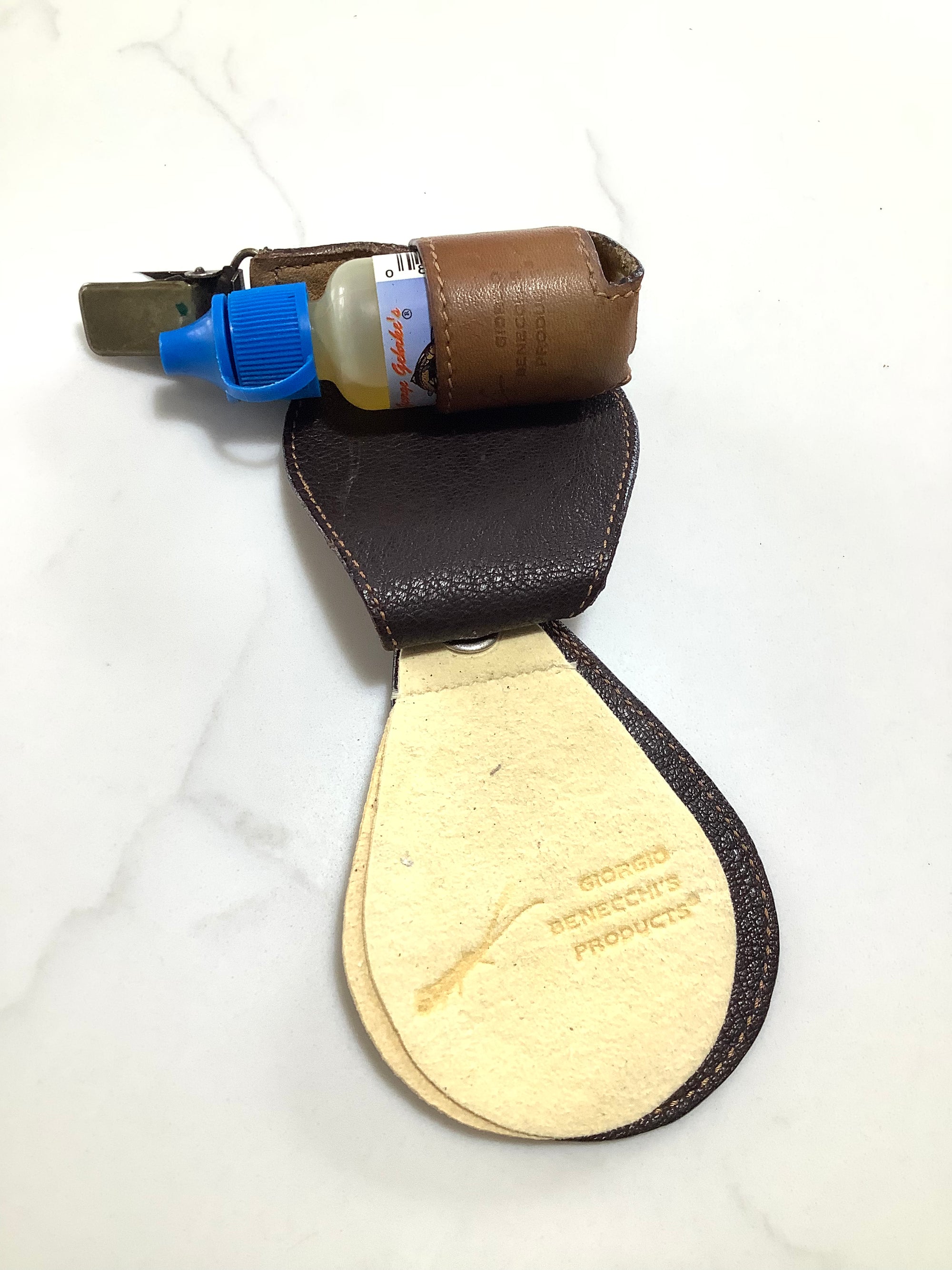 GEORGIO BENECCHI Leather Fly Fishing Accessories