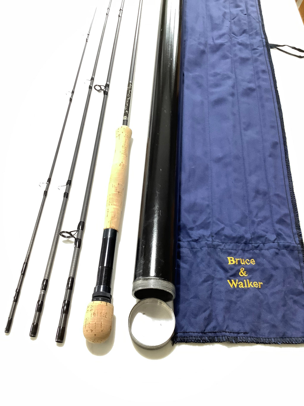 As New BRUCE & WALKER Travel Fly Rod 9ft 3” #9 Excellent