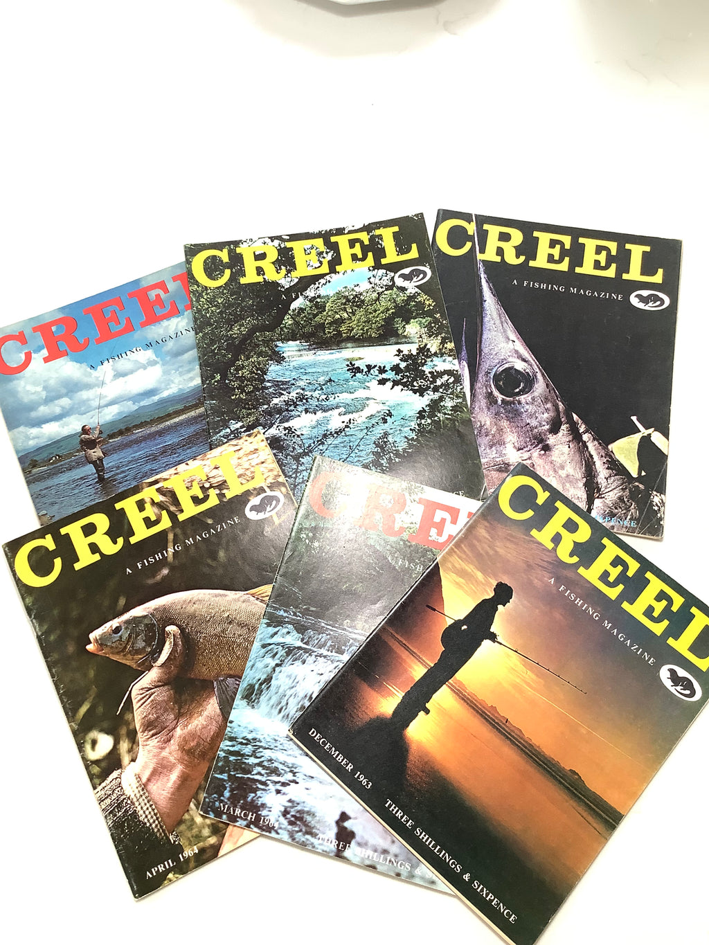 Vintage CREEL Magazines Bernard Venables etc..