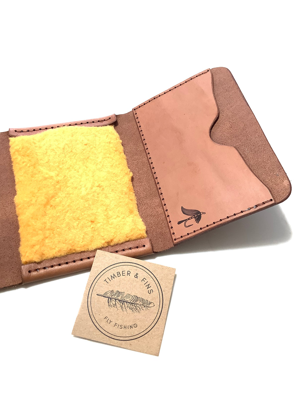 Very Rare TIMBER & FINS Premium Quality Fly Wallet