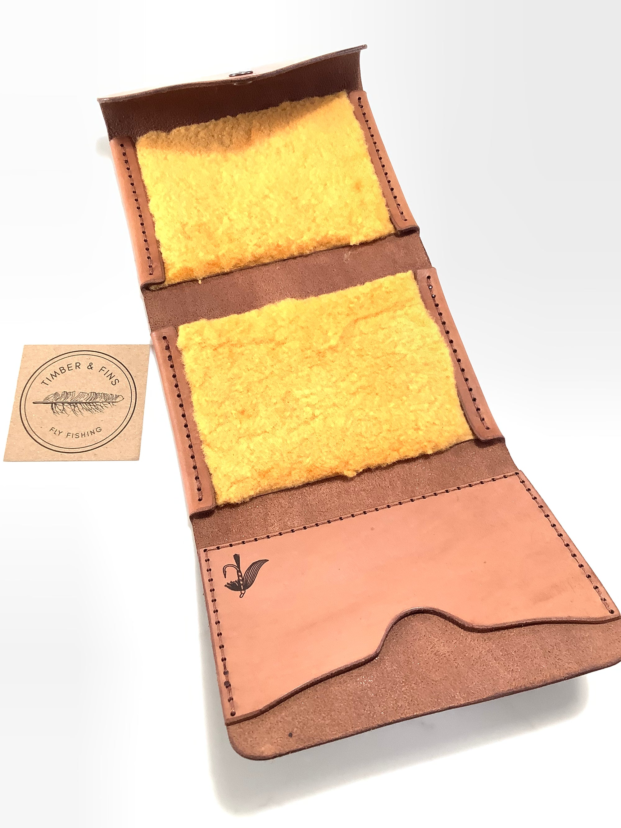 Very Rare TIMBER & FINS Premium Quality Fly Wallet