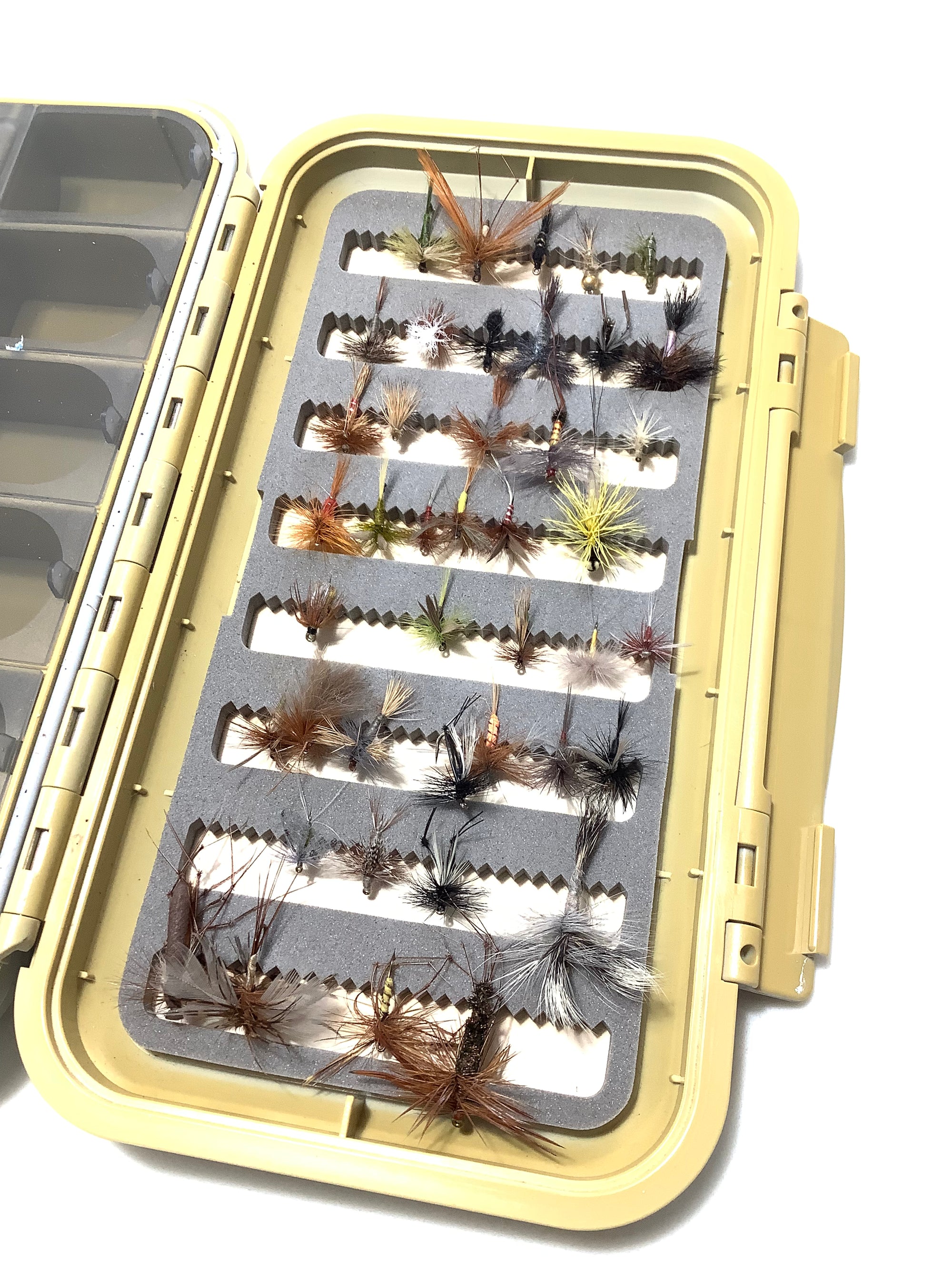 Large Size C&F DESIGN Fly Box loaded with Trout Flies