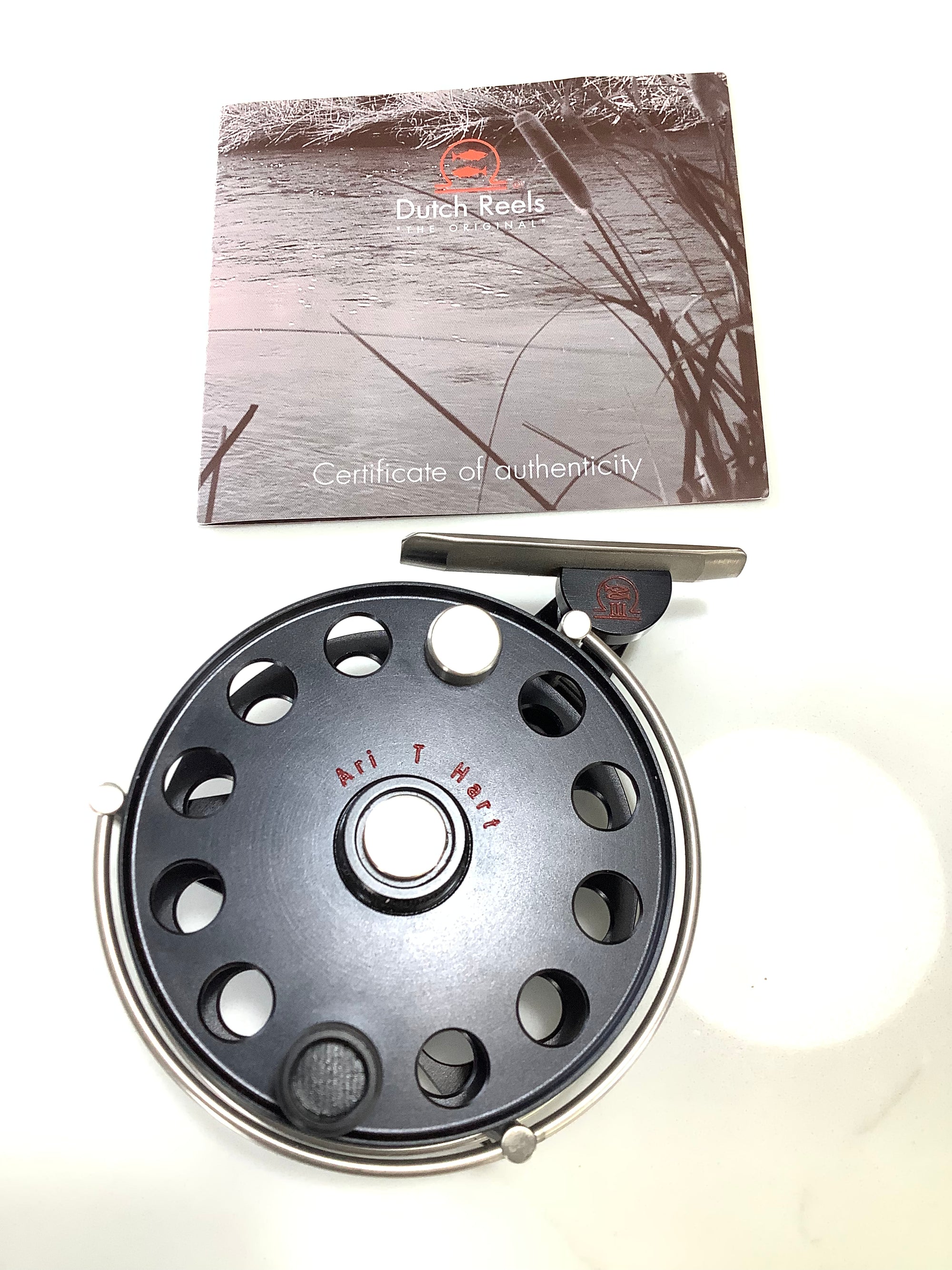 NEW BOXED unused ALL BLACK ARI T HART III Fly Reel
