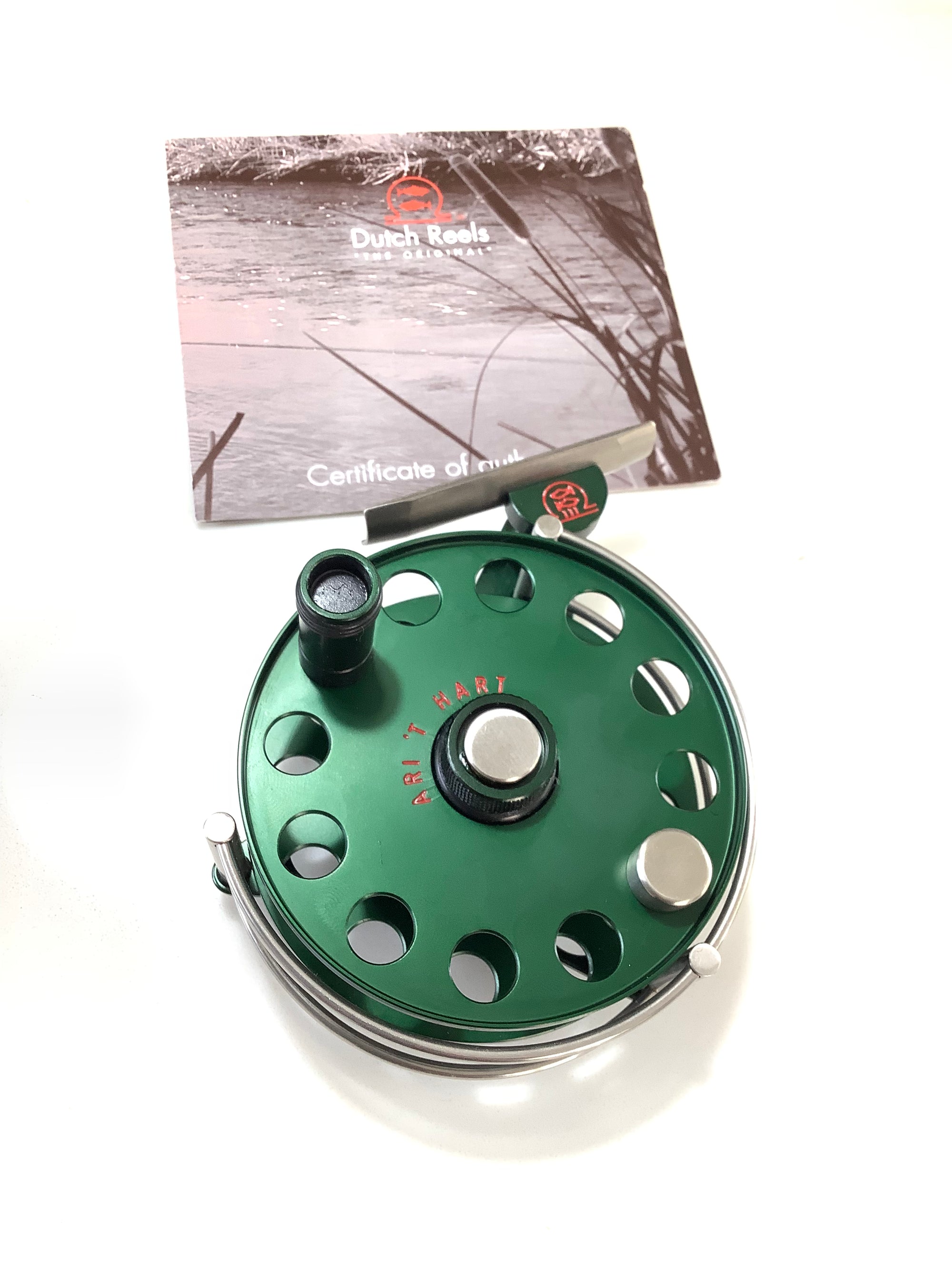 Rare Green version NEW Boxed ARI T HART III Fly Reel