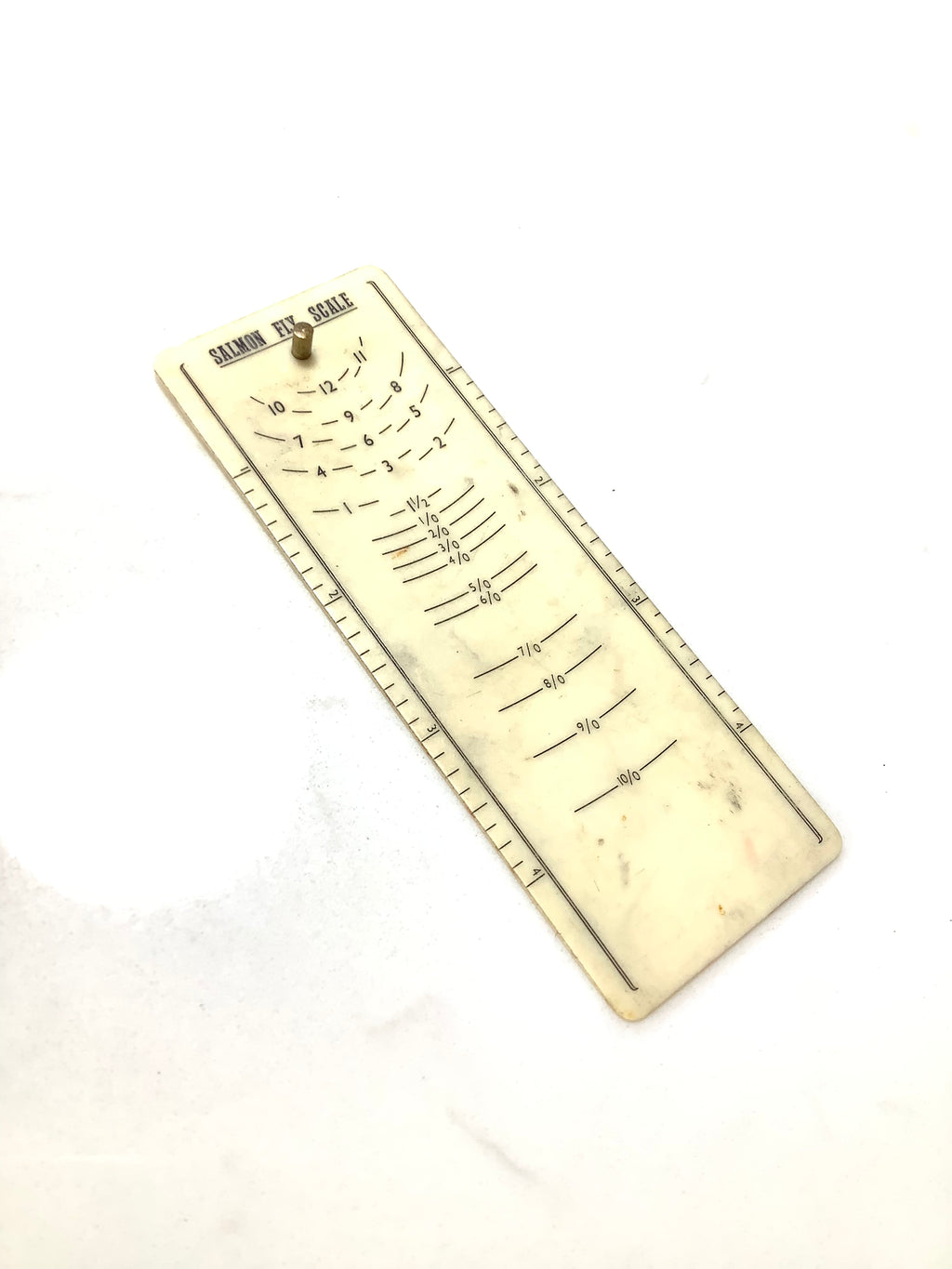 Antique ￼Salmon Fly Scale