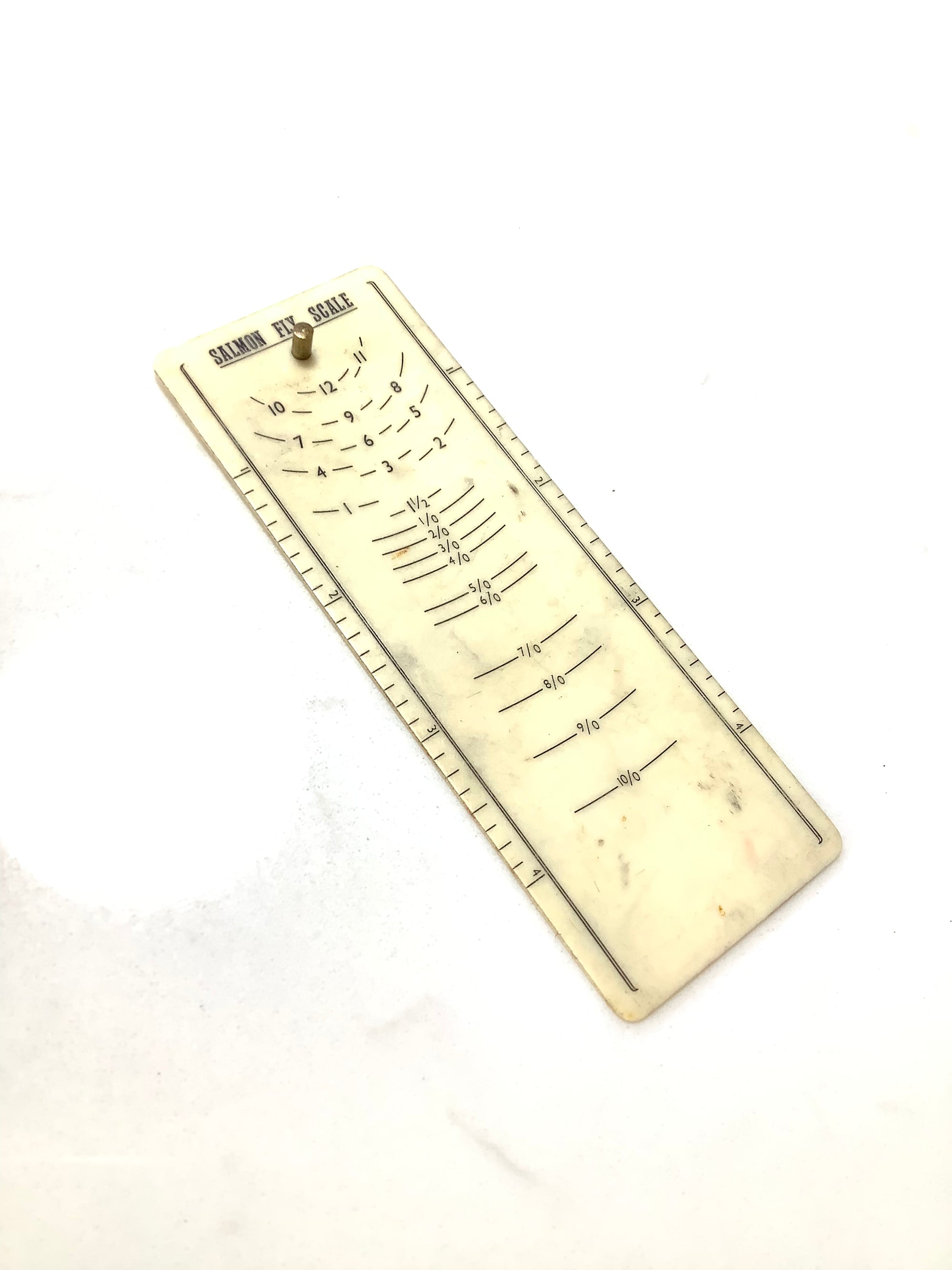 Antique ￼Salmon Fly Scale