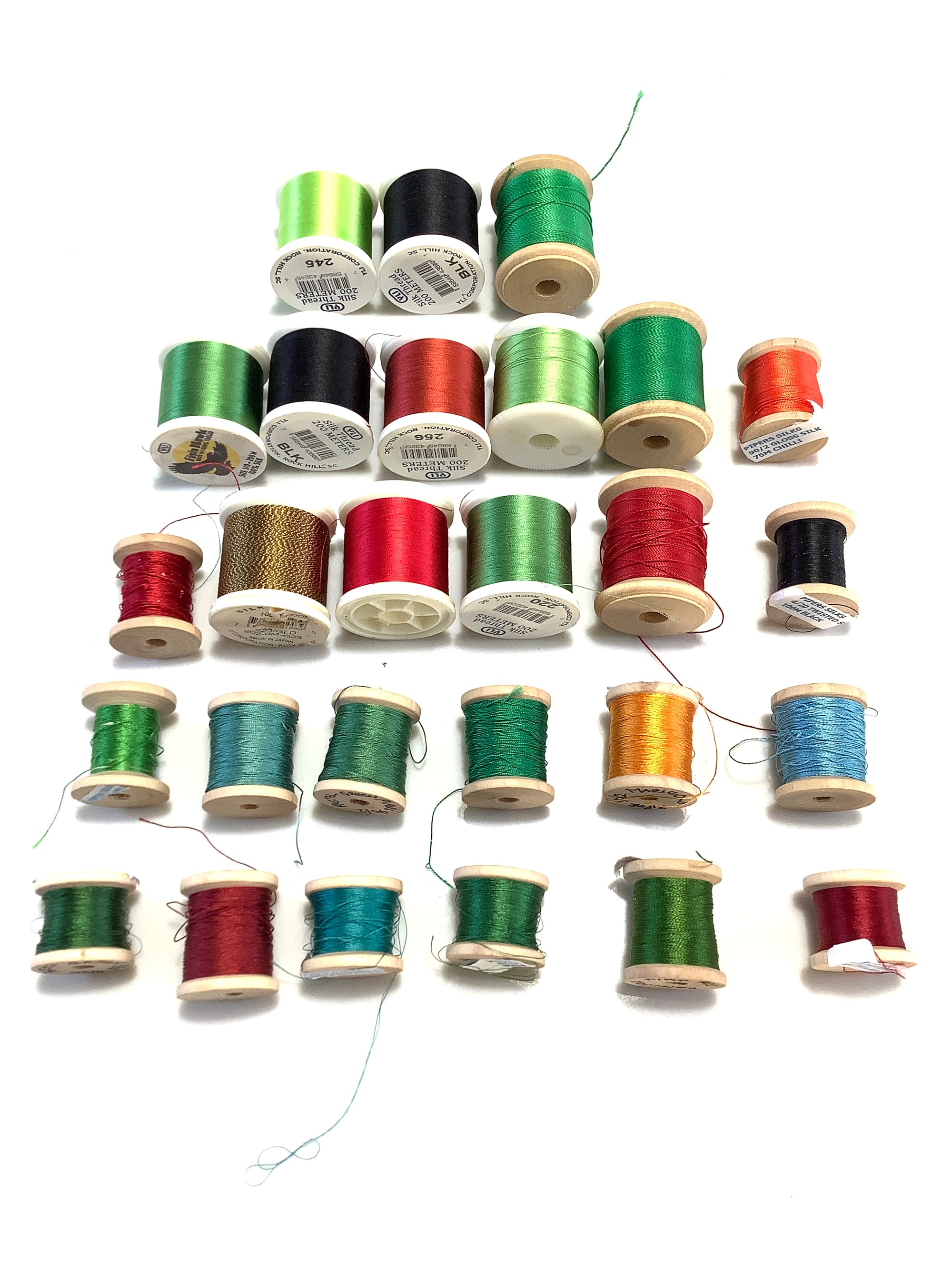 Various Selection of Fly Tying Silk Threads