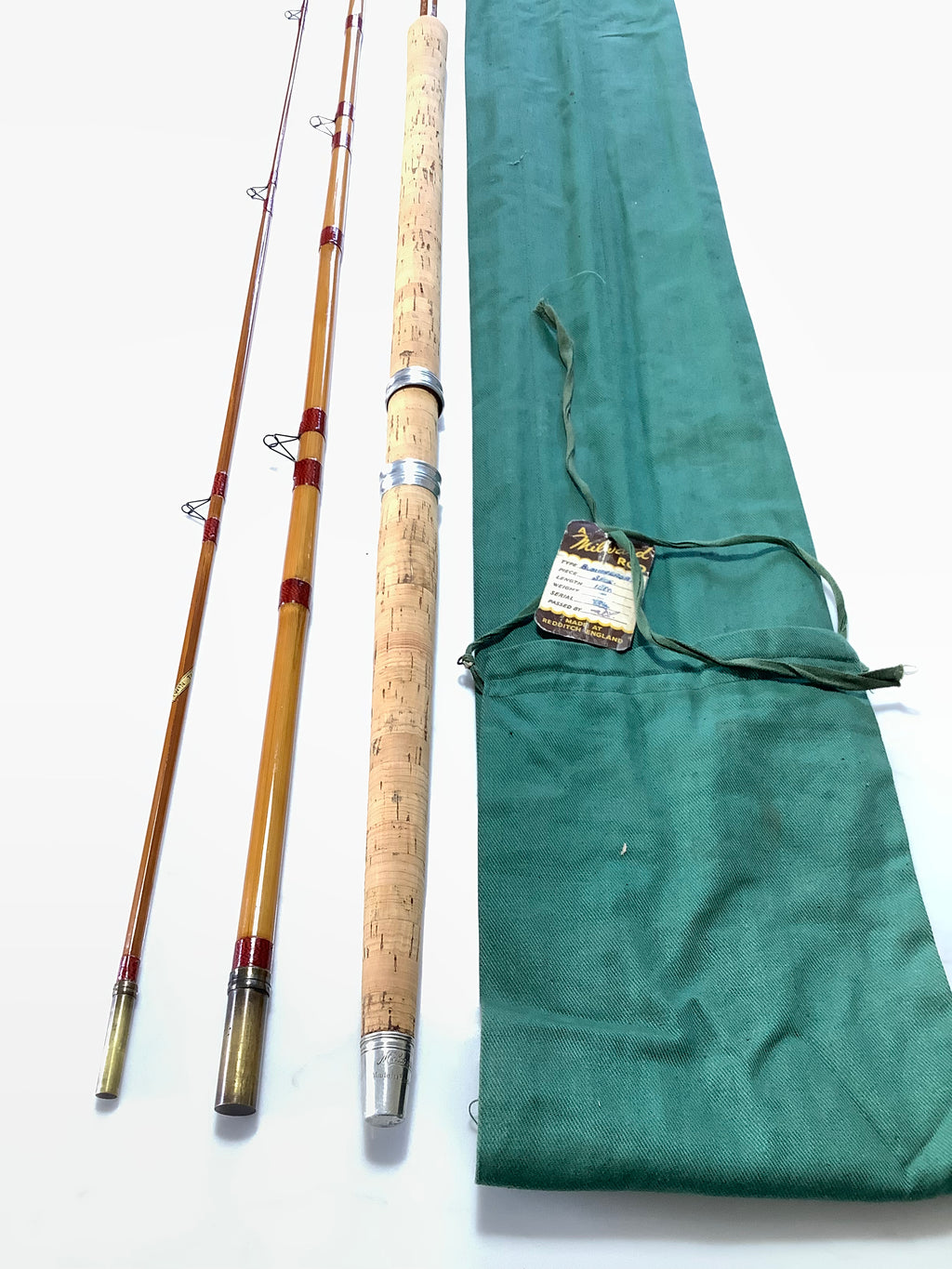 A Classic MILWARDS “ SWIMVERSA” 12ft Built Cane Rod