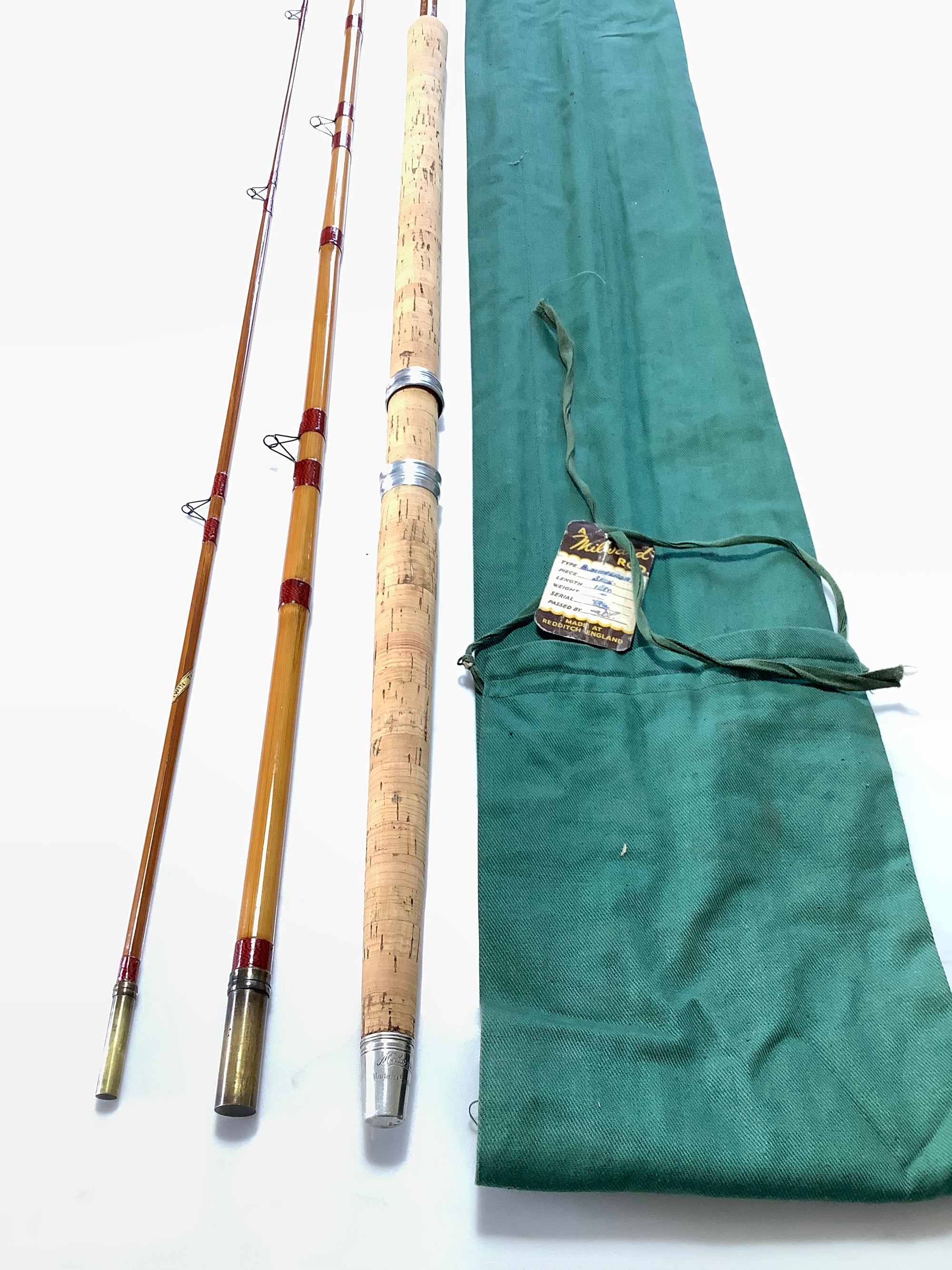 A Classic MILWARDS “ SWIMVERSA” 12ft Built Cane Rod
