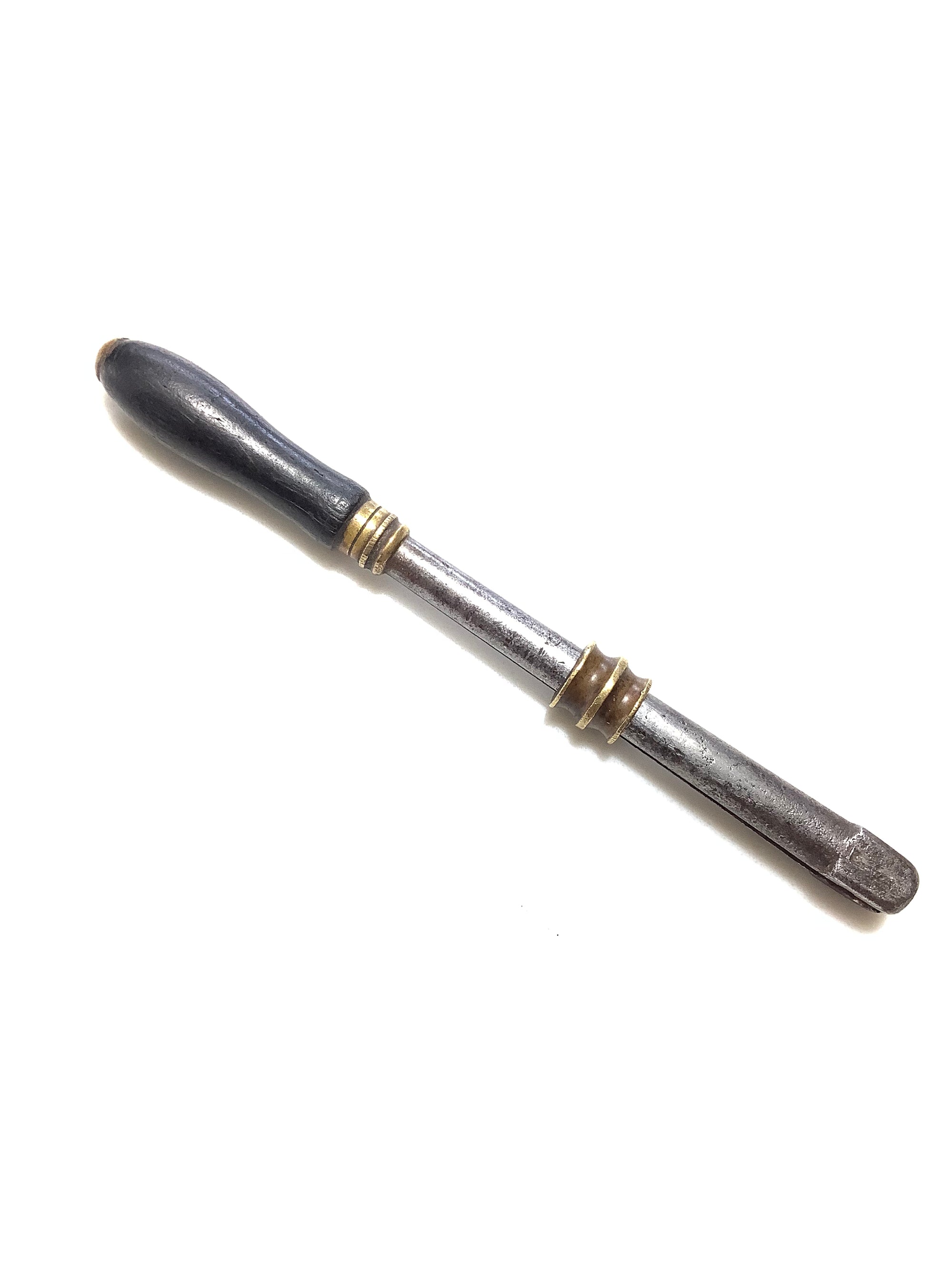 Very Early Museum Piece Antique Hand Held Fly Tying Vice