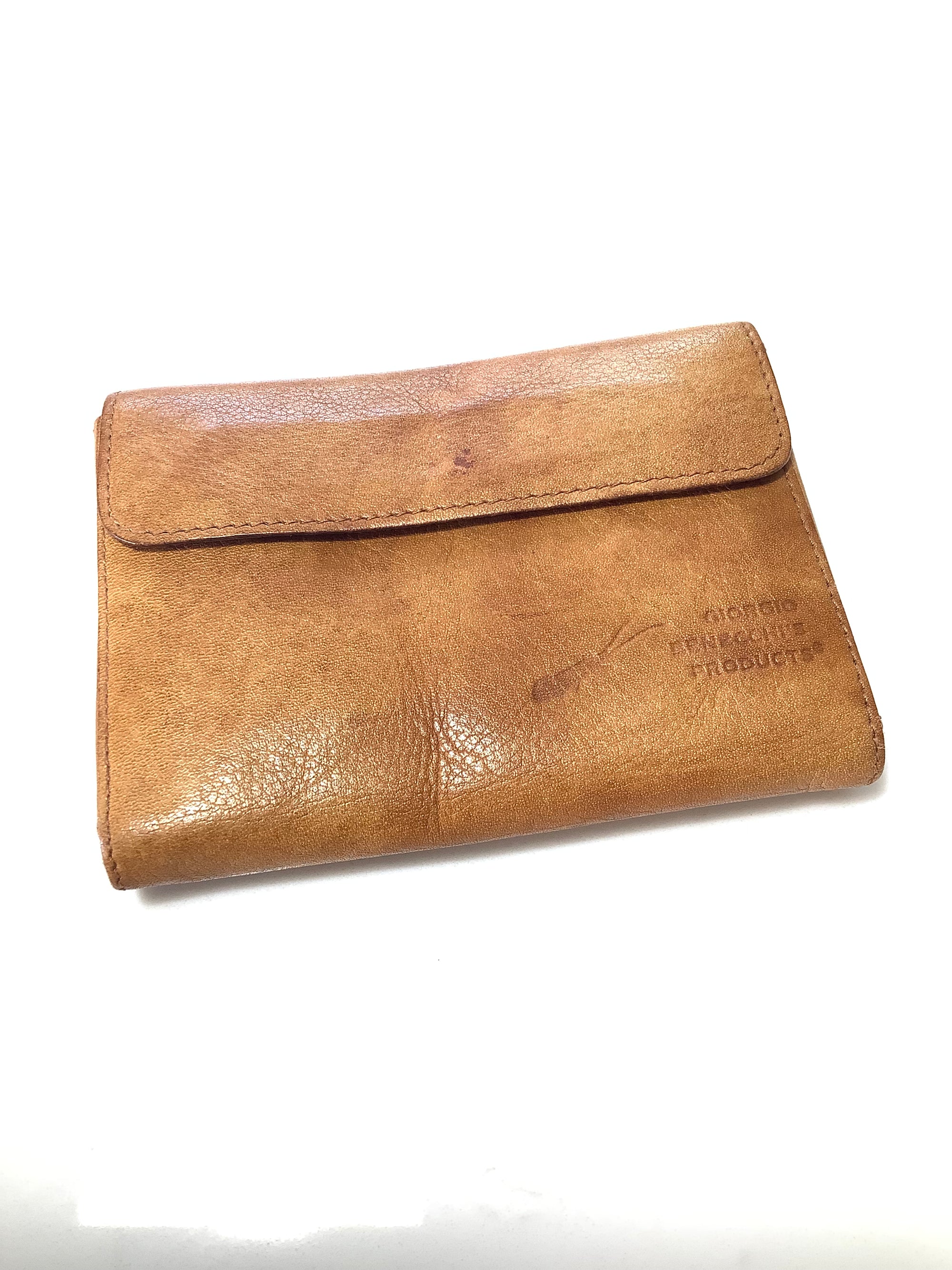 GIORGIO BENECCHIS PRODUCTS Large Leather Fly Wallet