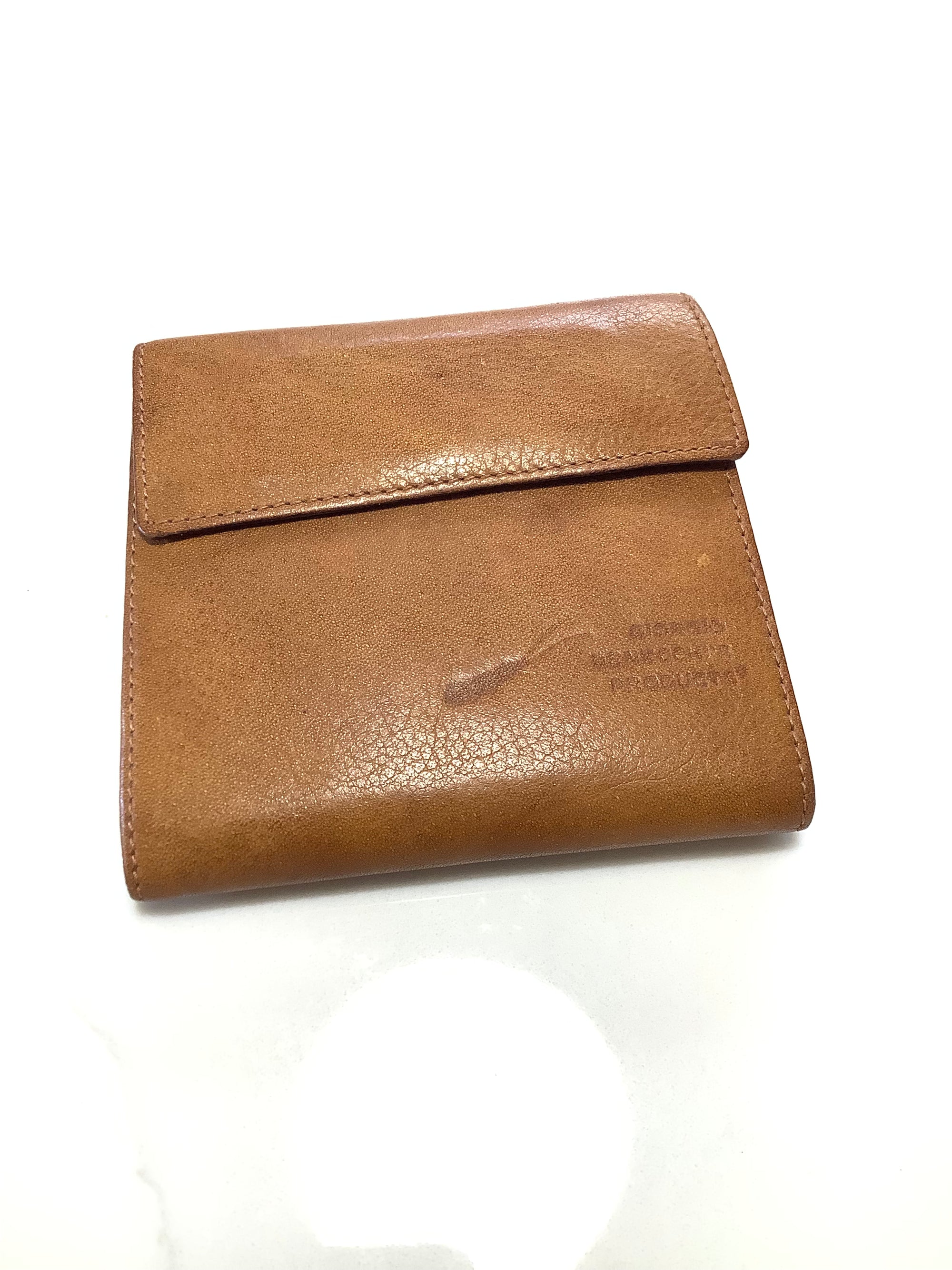 Rare  GIORGIO BENECCHIS  Leather Fly cast Wallet Holder
