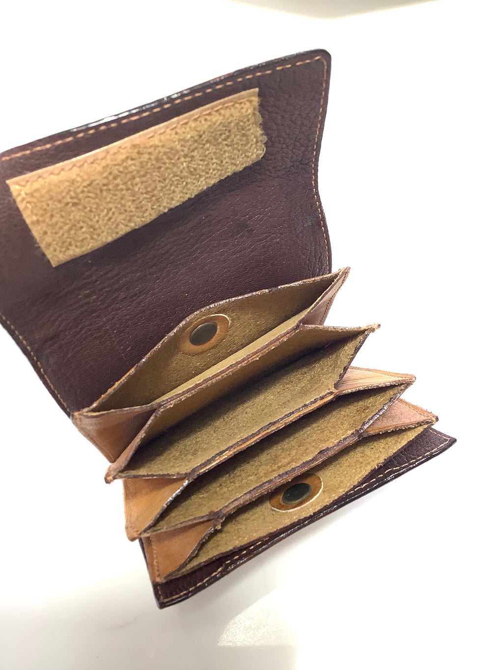 Rare  GIORGIO BENECCHIS  Leather Fly cast Wallet Holder