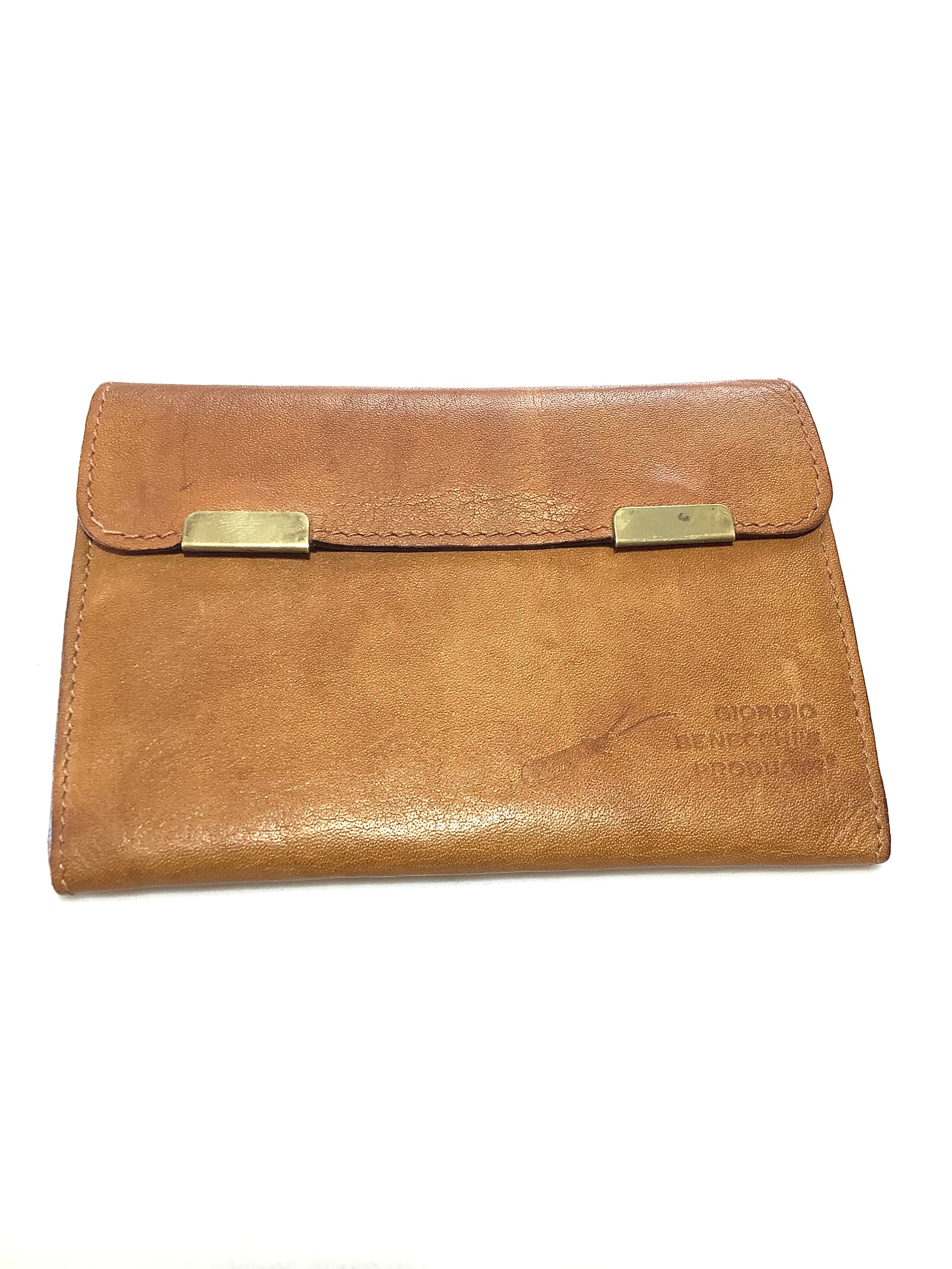 Rare GIORGIO BENECCHIS Leather Wallet