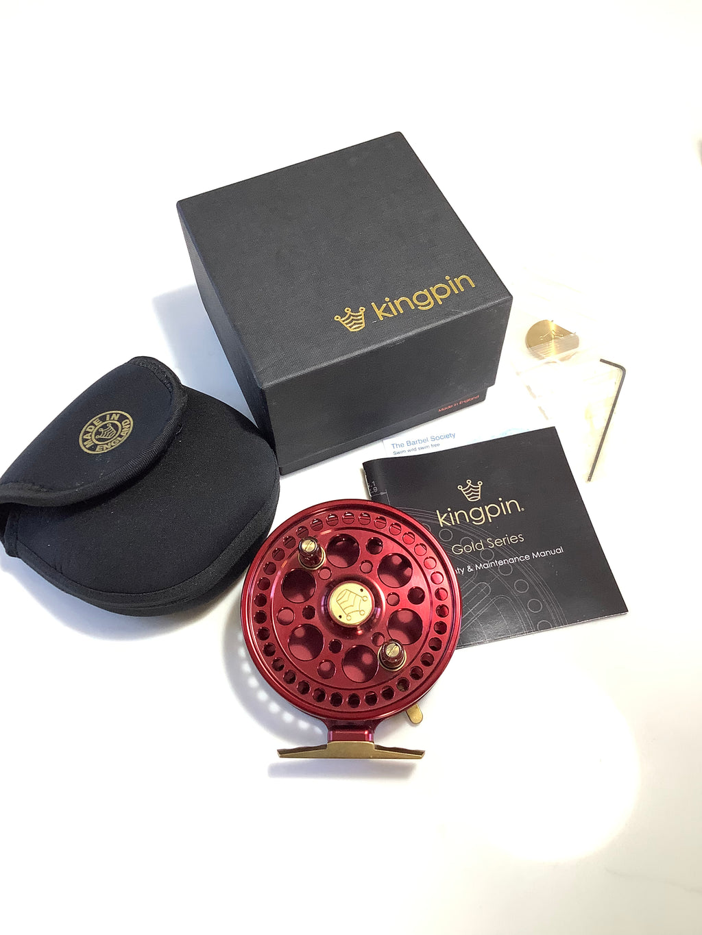 Rare BARBEL SOCIETY Limited Edition KINGPIN Centrepin