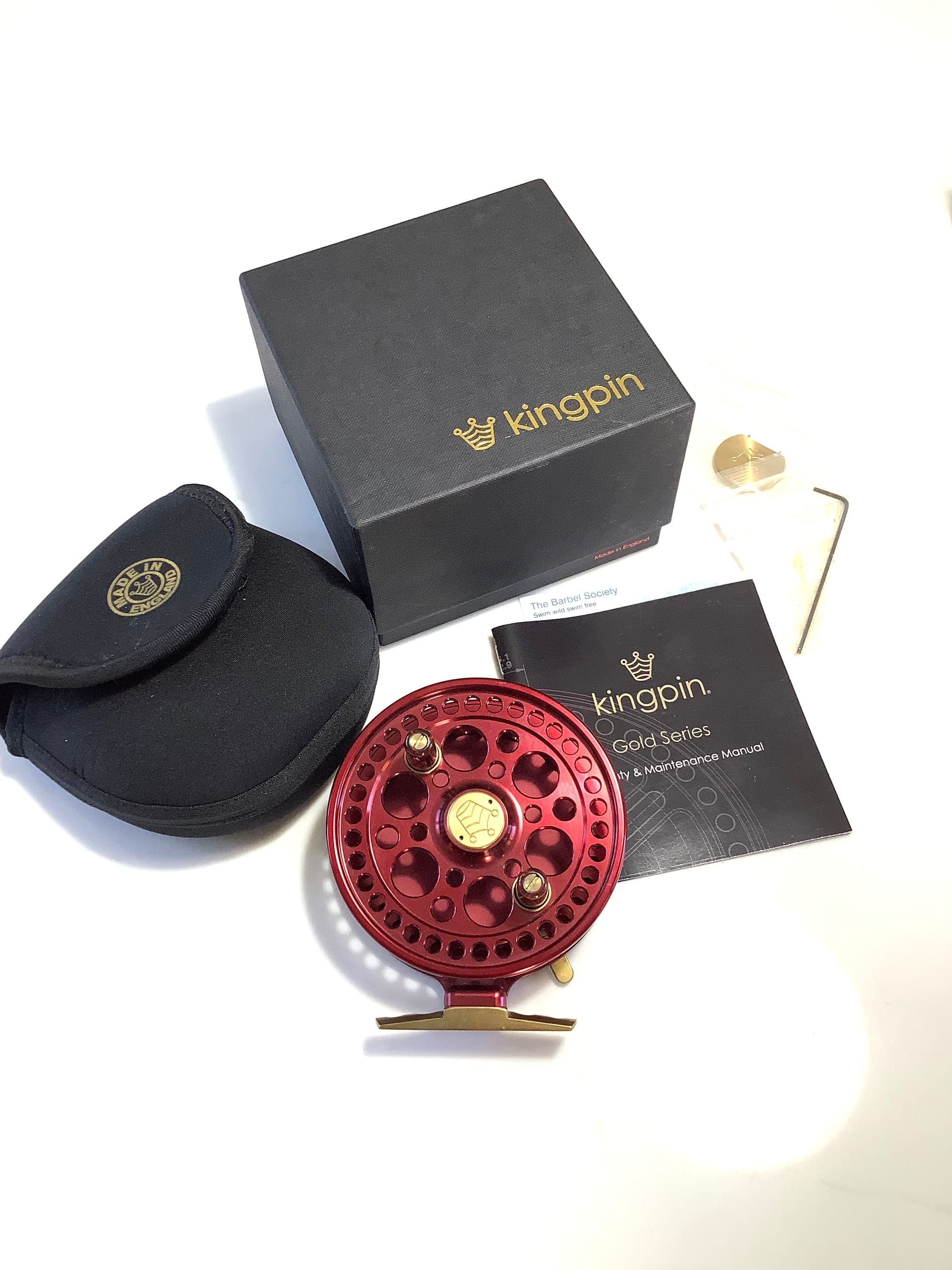 Rare BARBEL SOCIETY Limited Edition KINGPIN Centrepin