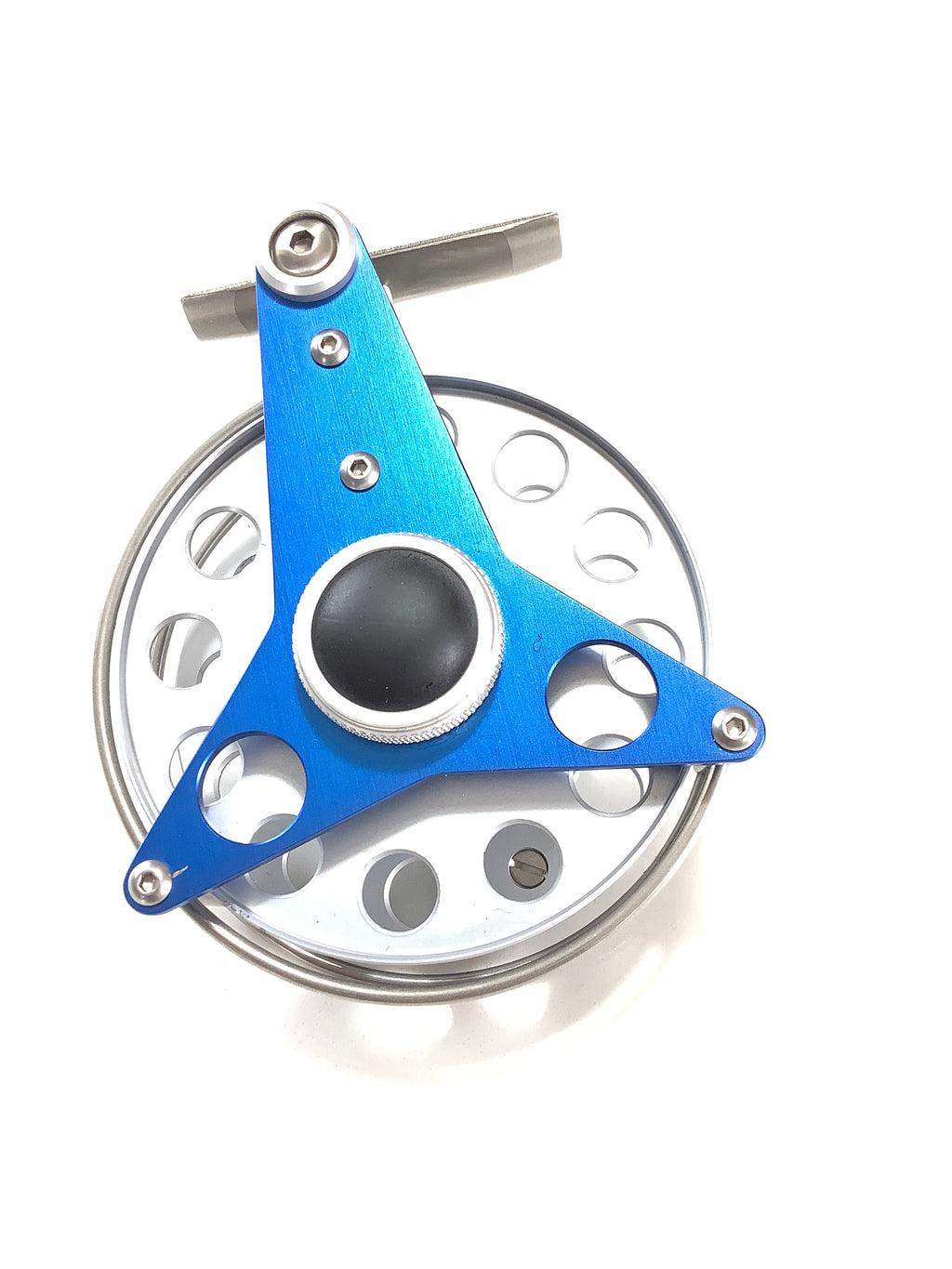NEW ARI T HART III Rare Blue/Silver Fly Reel