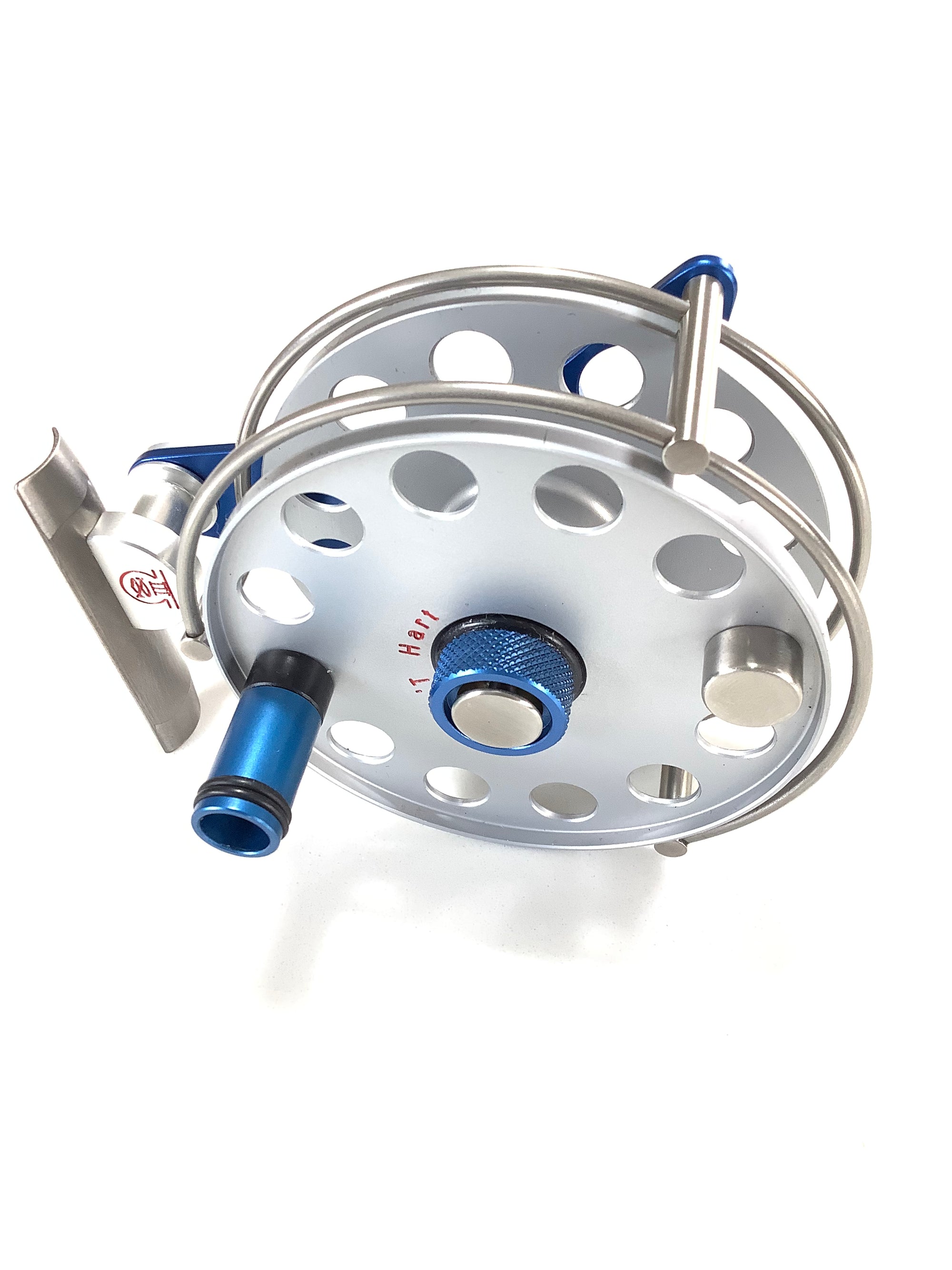 NEW ARI T HART III Rare Blue/Silver Fly Reel