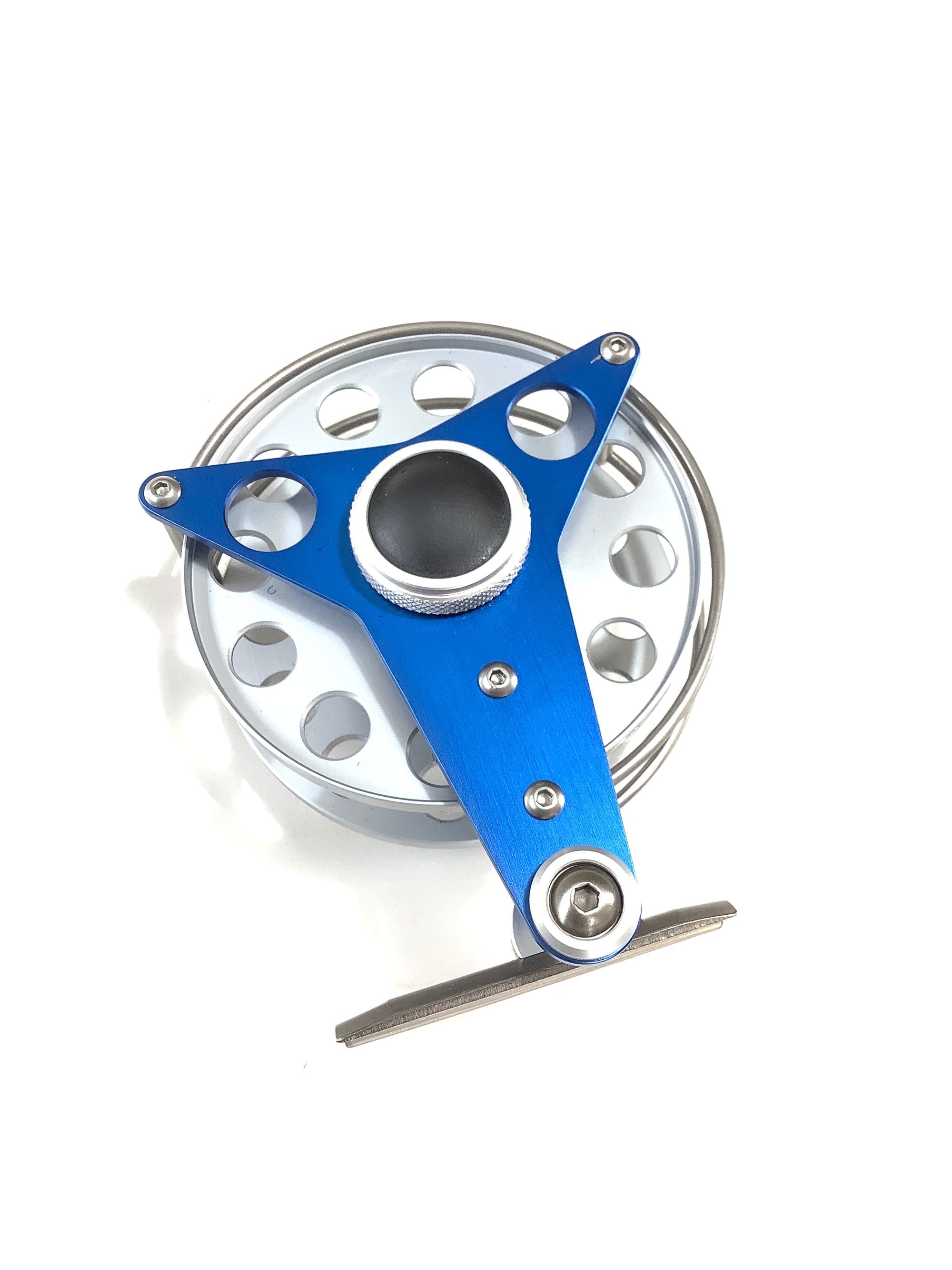 NEW ARI T HART III Rare Blue/Silver Fly Reel