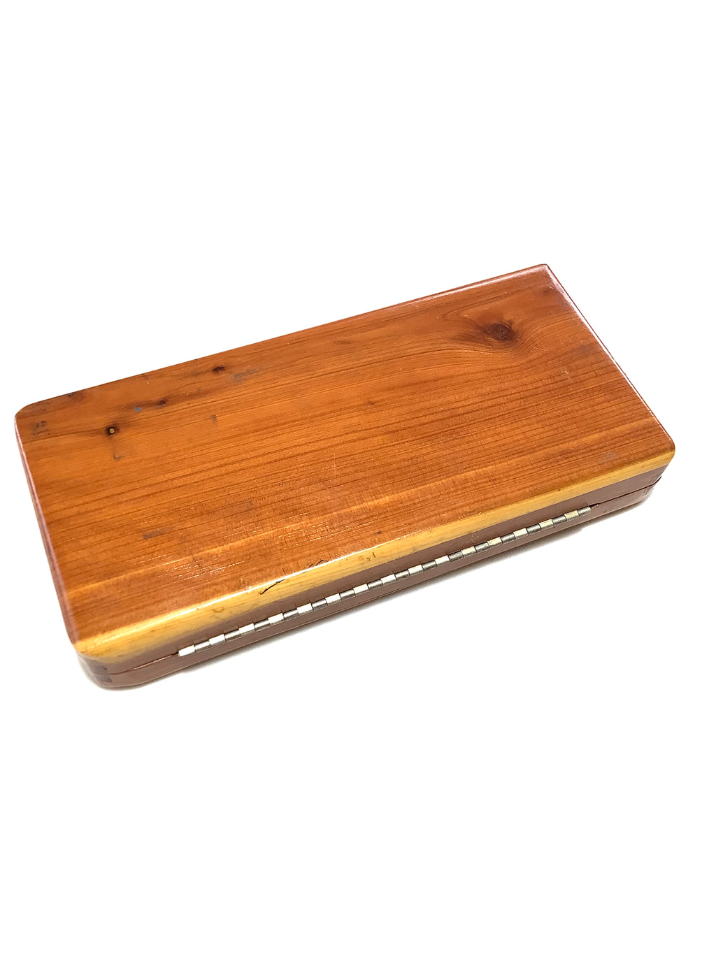 Very Rare DON GAPEN Solid RED CEDAR wood Magnetic Fly Box