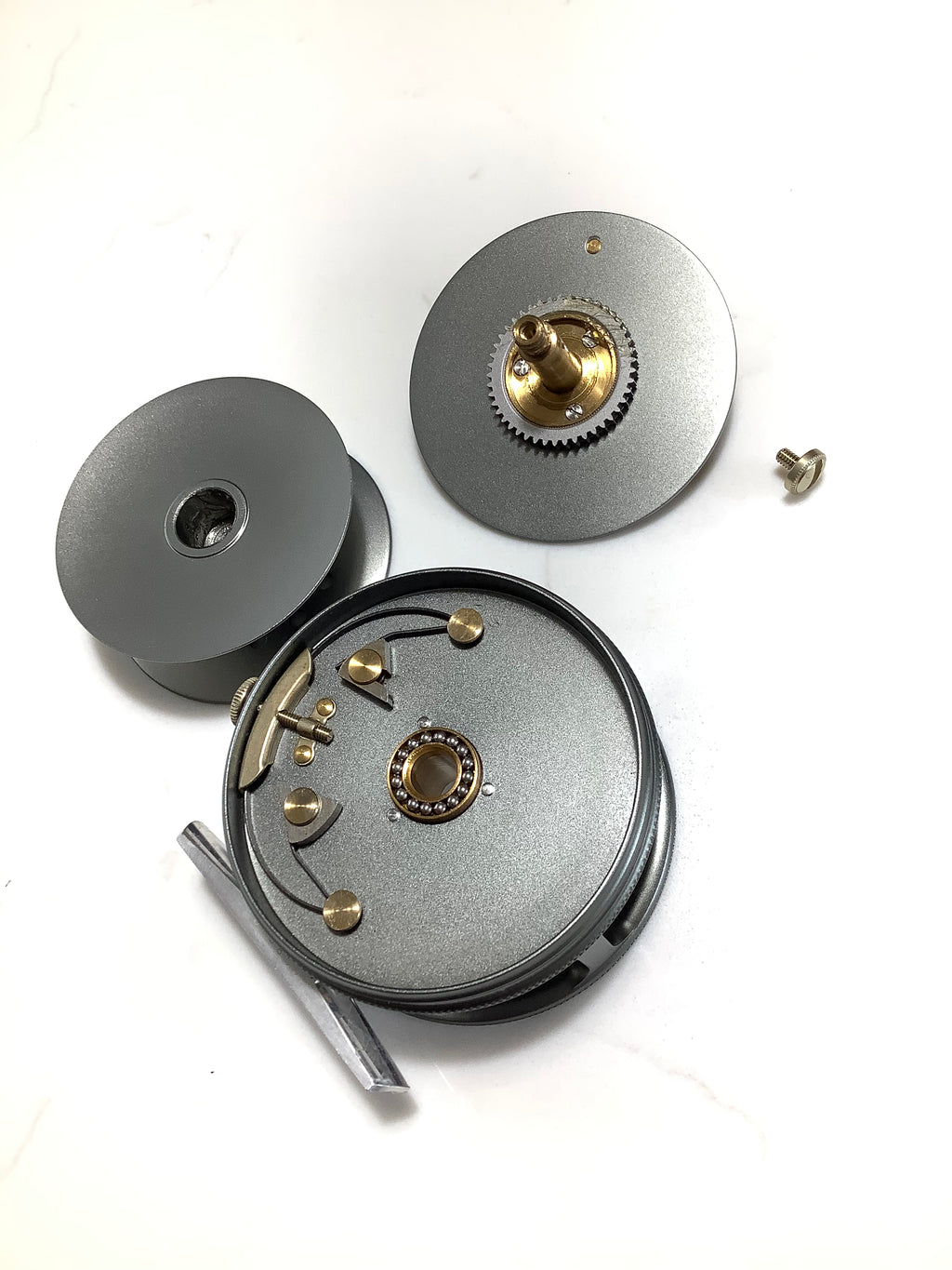 New Hardy Bros Wide Spool Perfect 27/8” Fly Reel