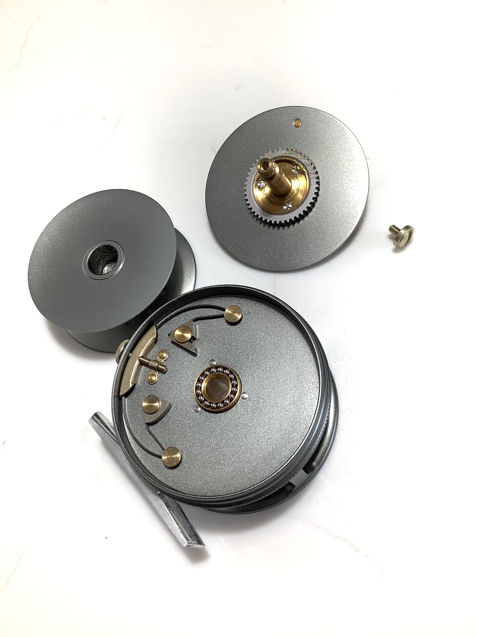 New Hardy Bros Wide Spool Perfect 27/8” Fly Reel