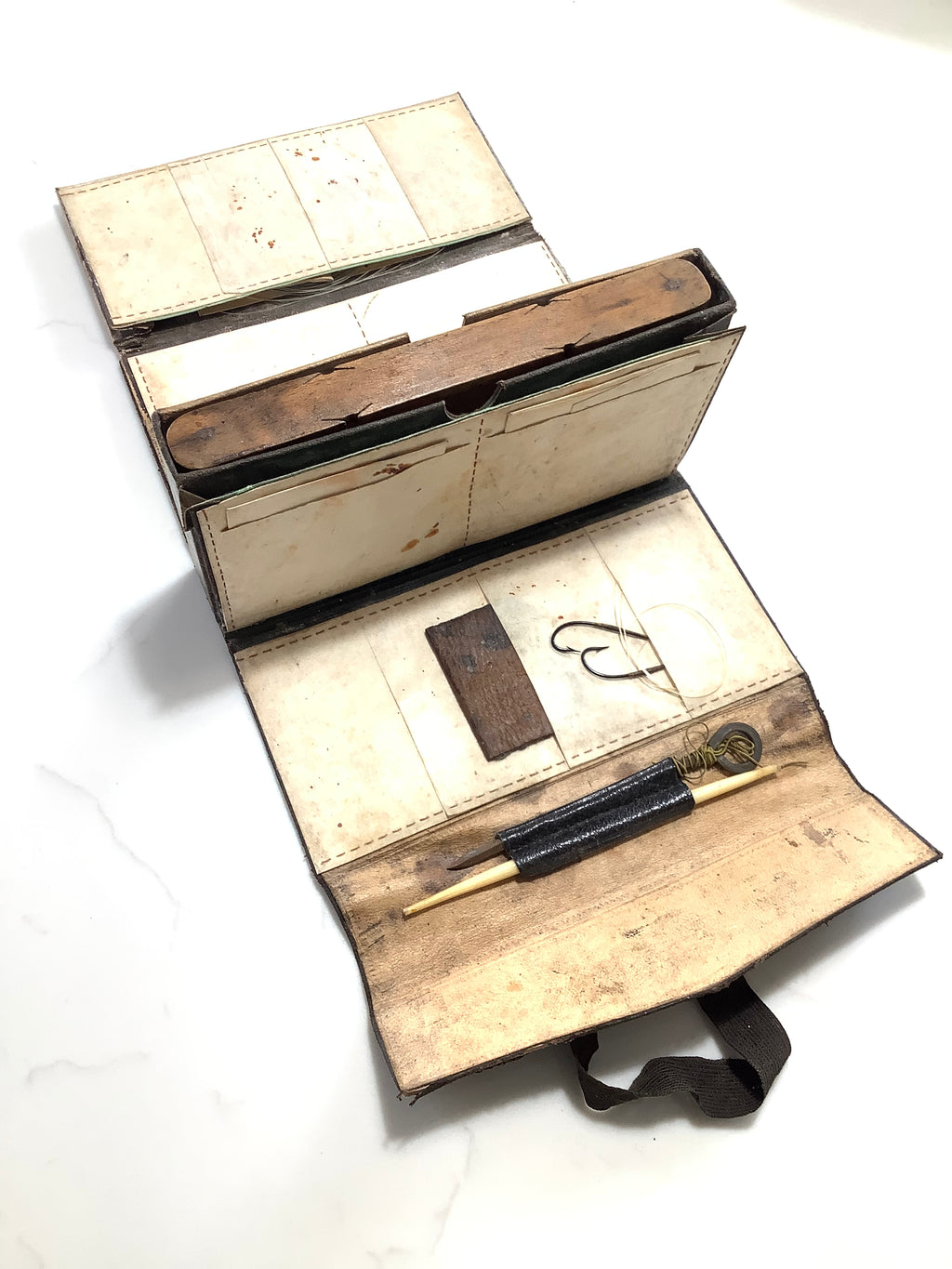 Antique circa 1800s Fisherman’s Compendium Holder