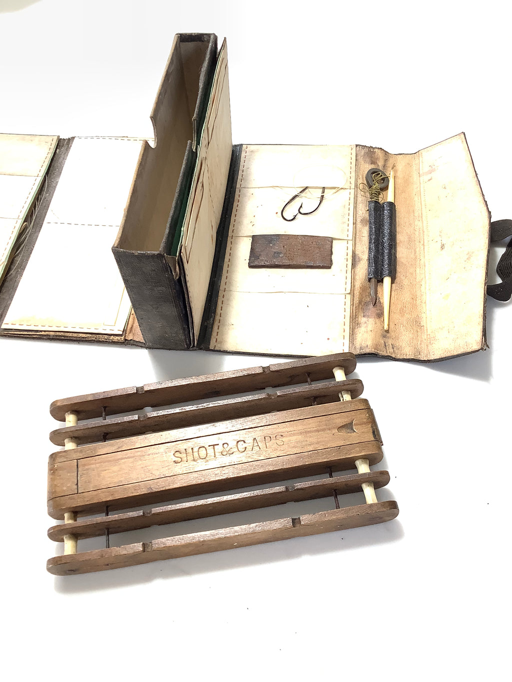 Antique circa 1800s Fisherman’s Compendium Holder