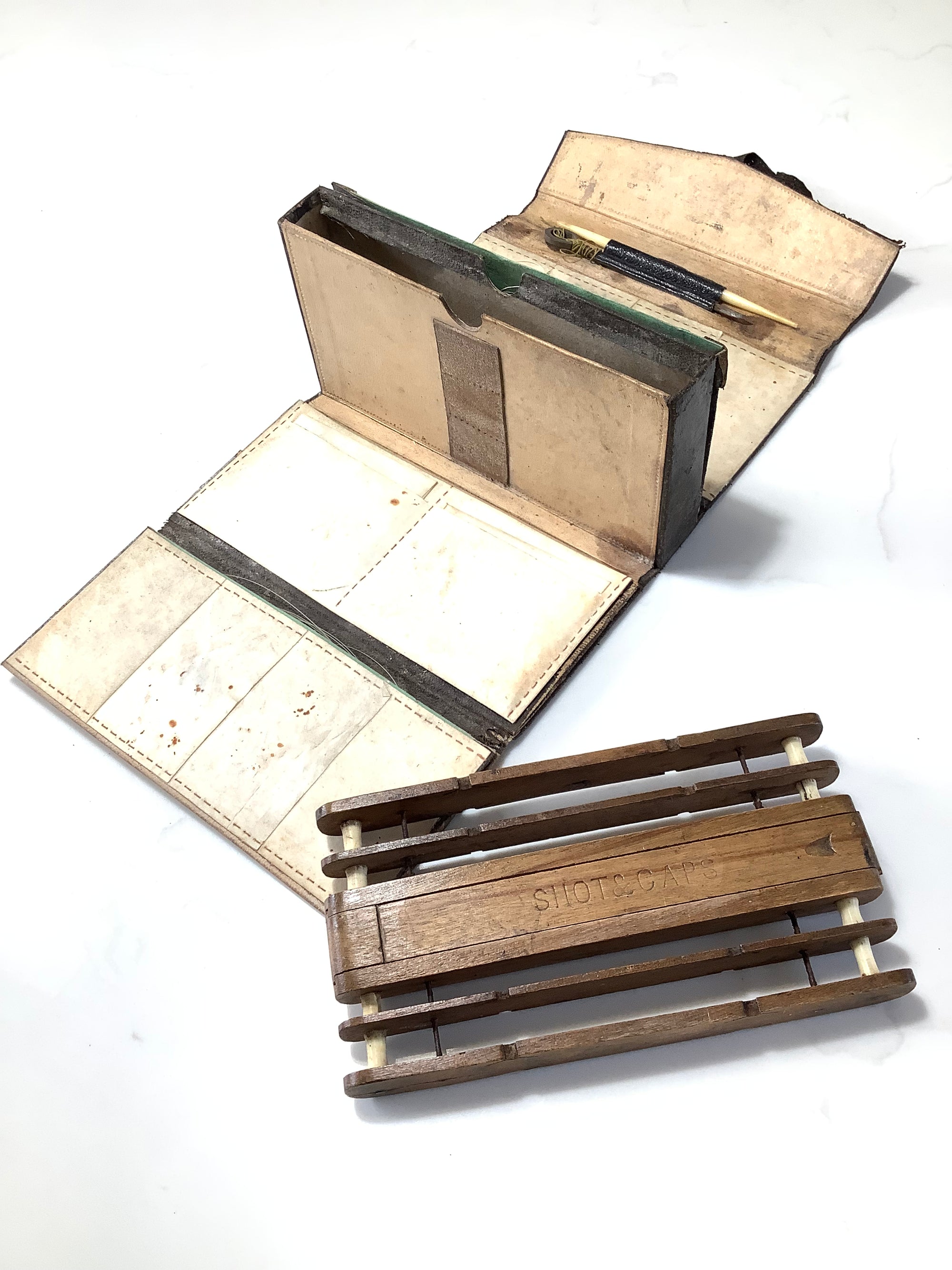 Antique circa 1800s Fisherman’s Compendium Holder