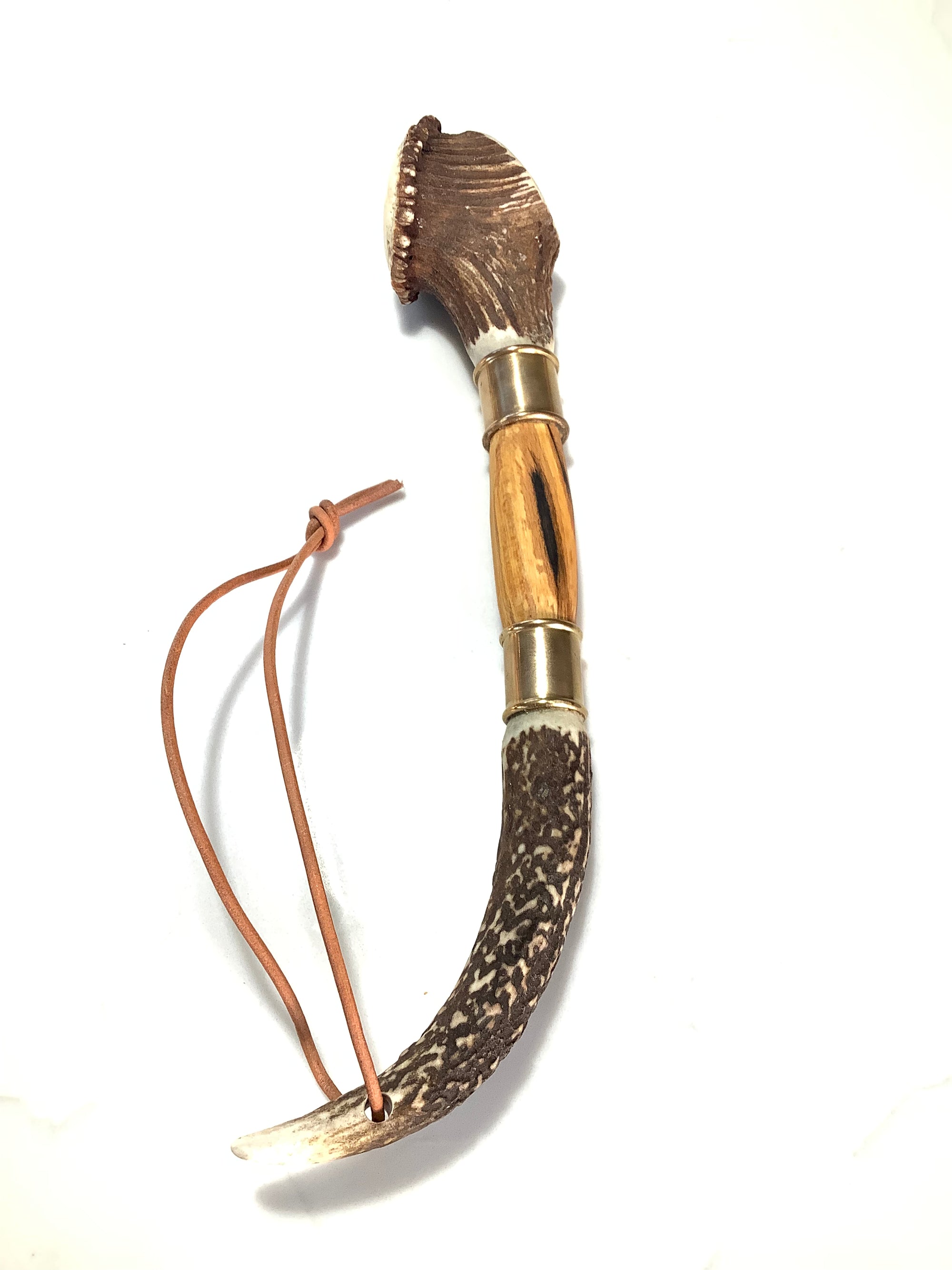 Traditional Hand Crafted Red Deer Stag Horn Priest