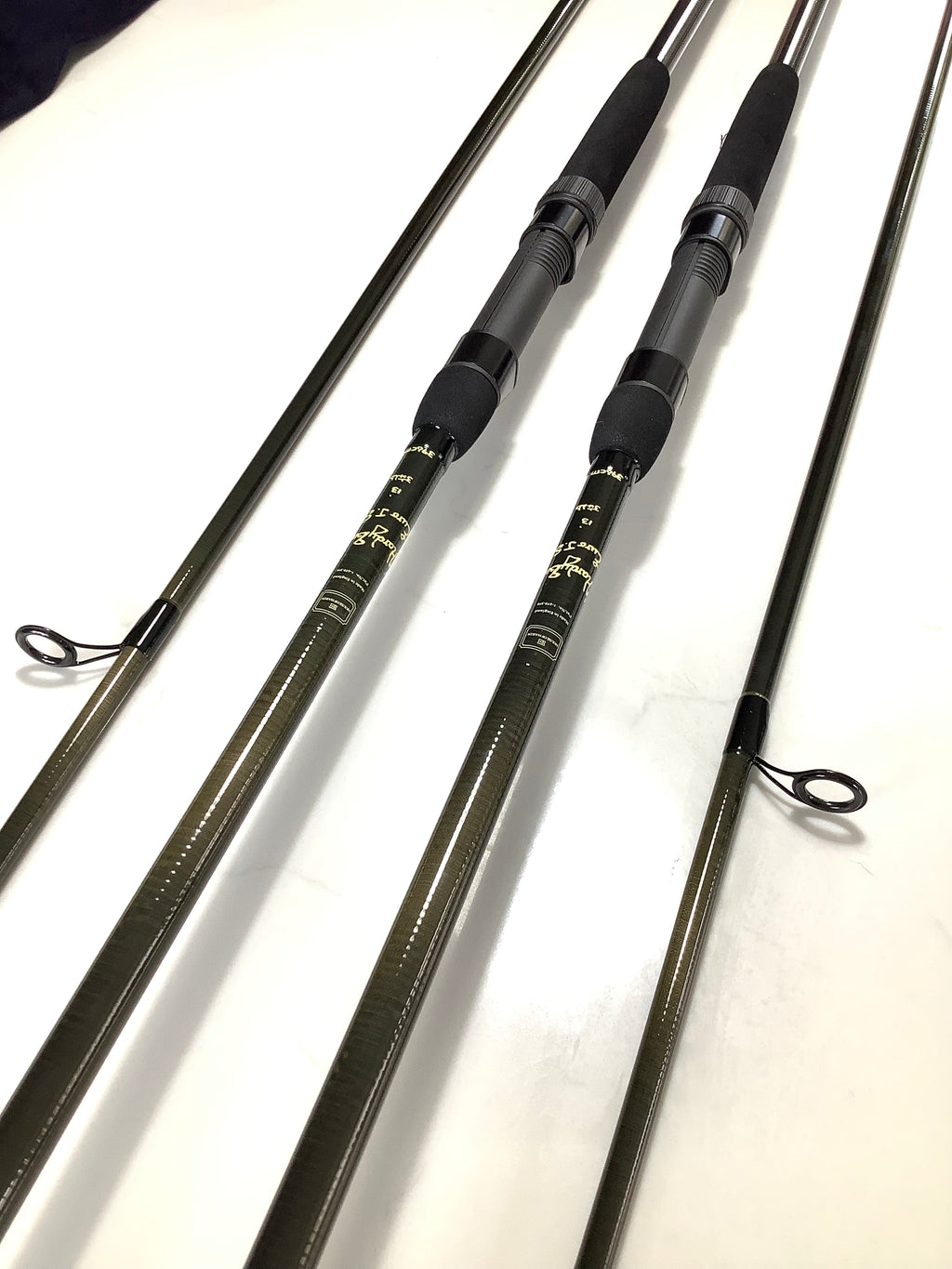 Rare as NEW Pair Hardy Bros EURO.J.SERIES 13ft 31/4lb TC Carp Rods