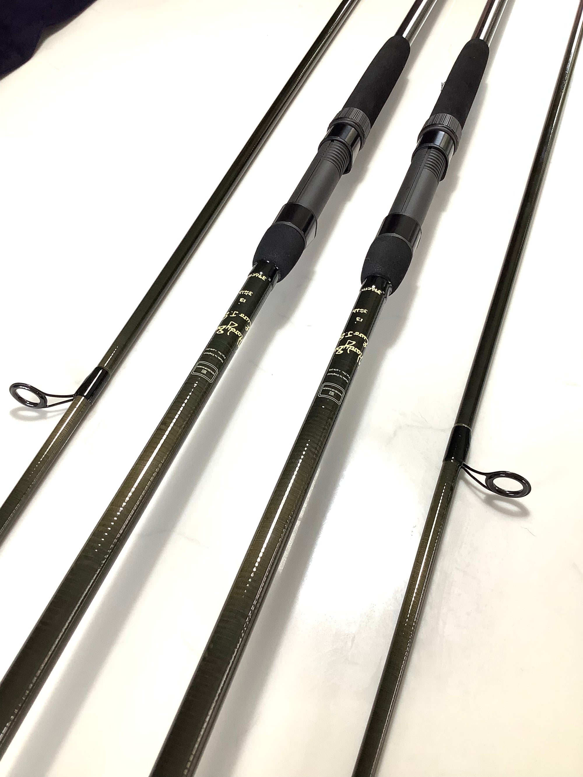 Rare as NEW Pair Hardy Bros EURO.J.SERIES 13ft 31/4lb TC Carp Rods