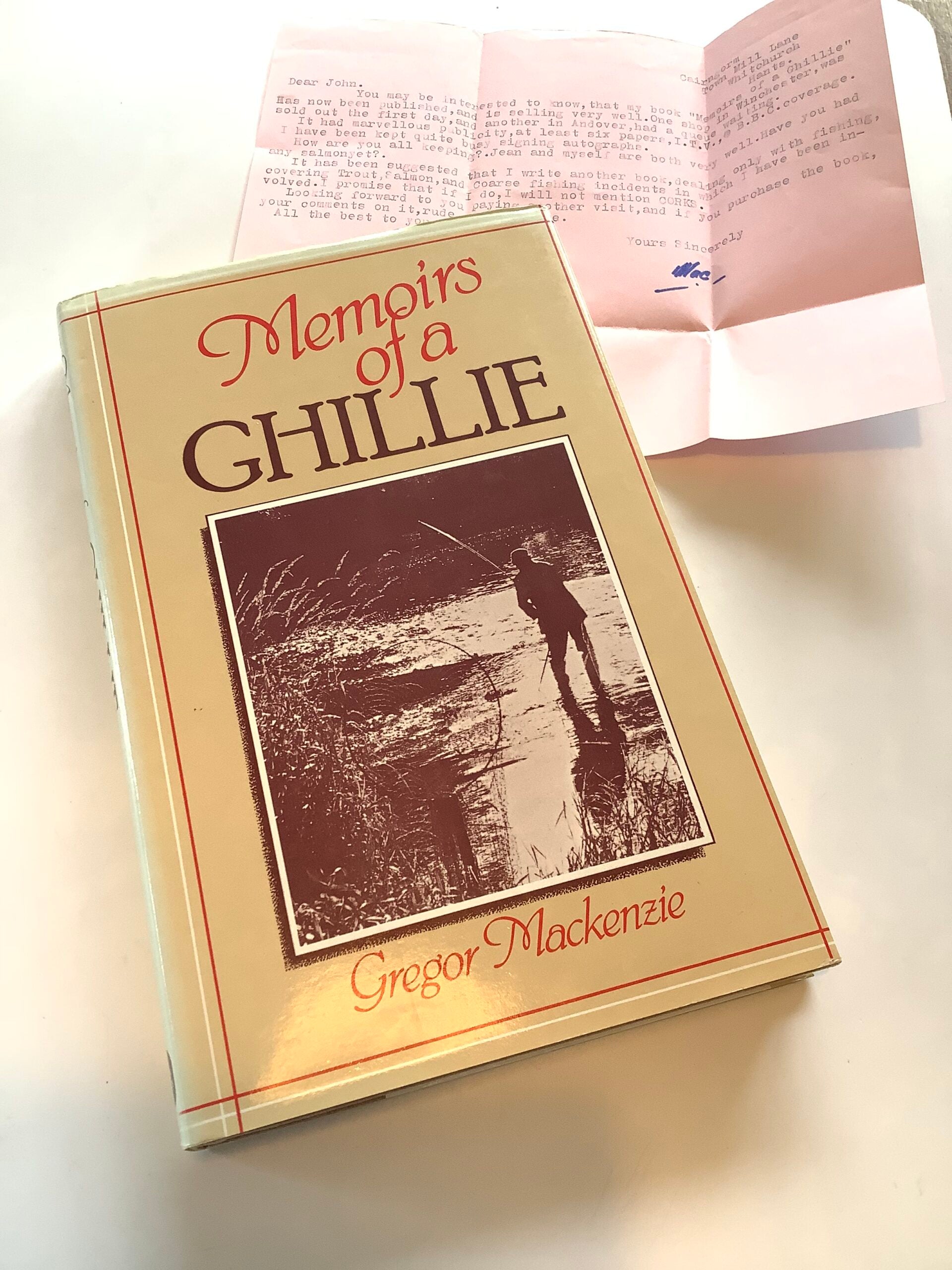 Memoirs of a GHILLIE By GREGOR MACKENZIE